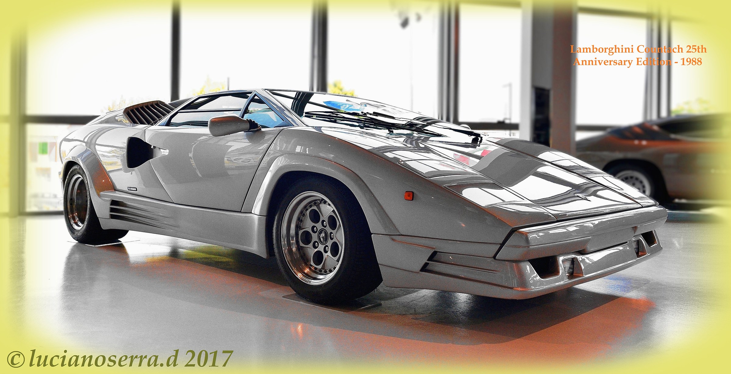 Lamborghini Countach edition of the 25th anniversary ...