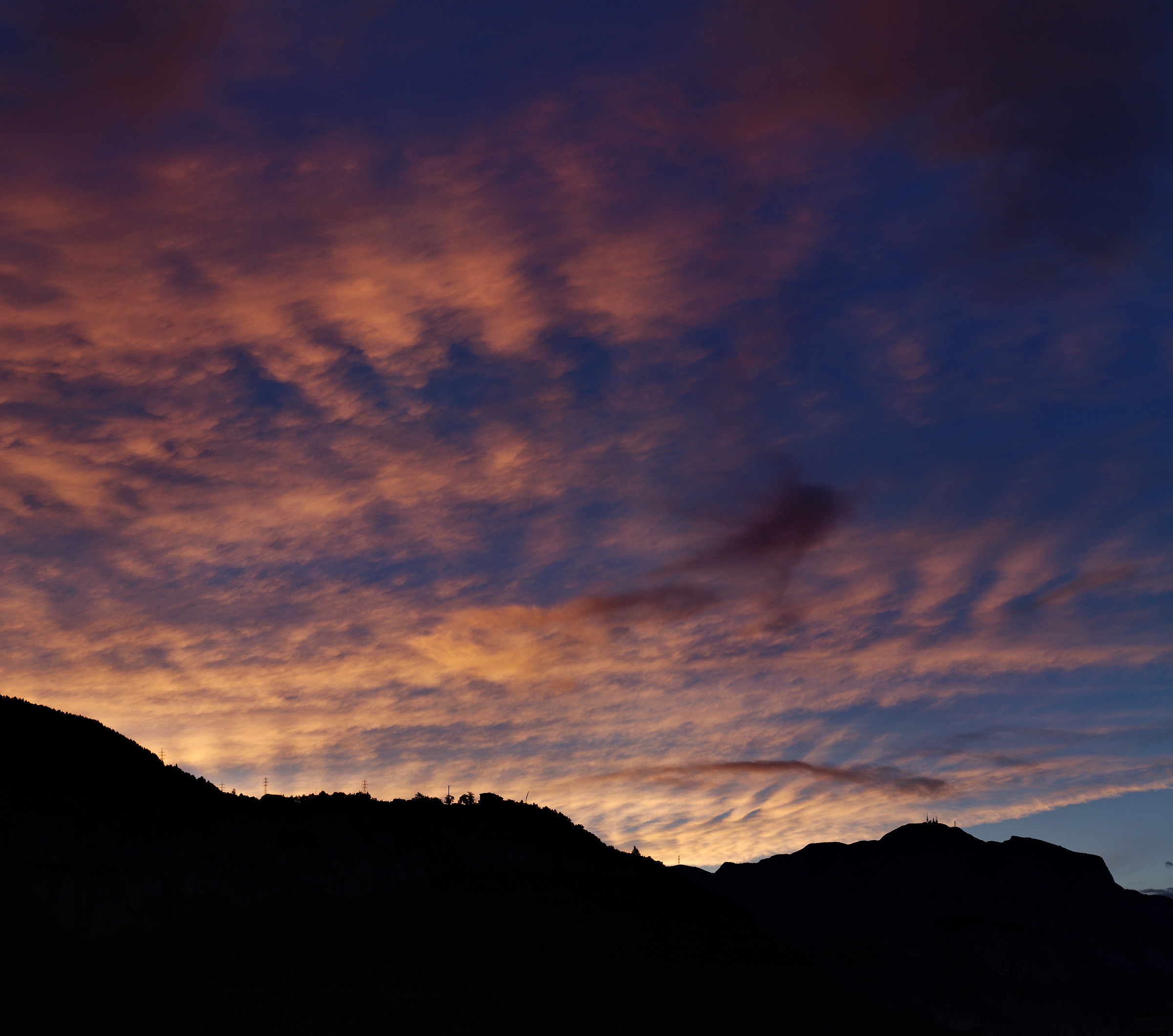 Sunset on the Trentino Mountains...
