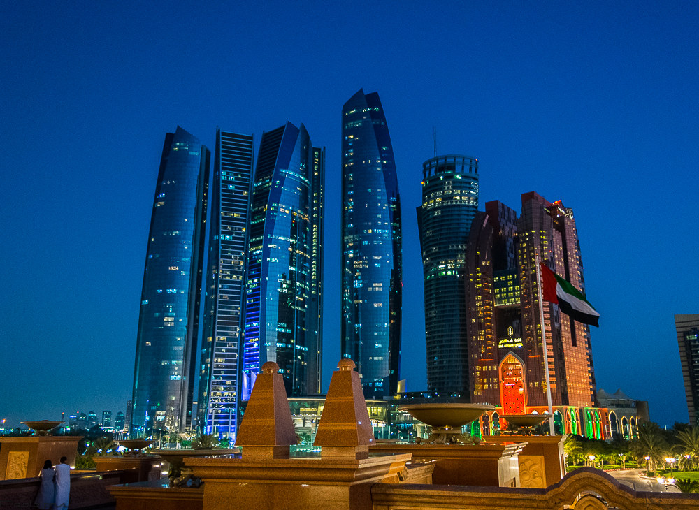 Etihad towers...