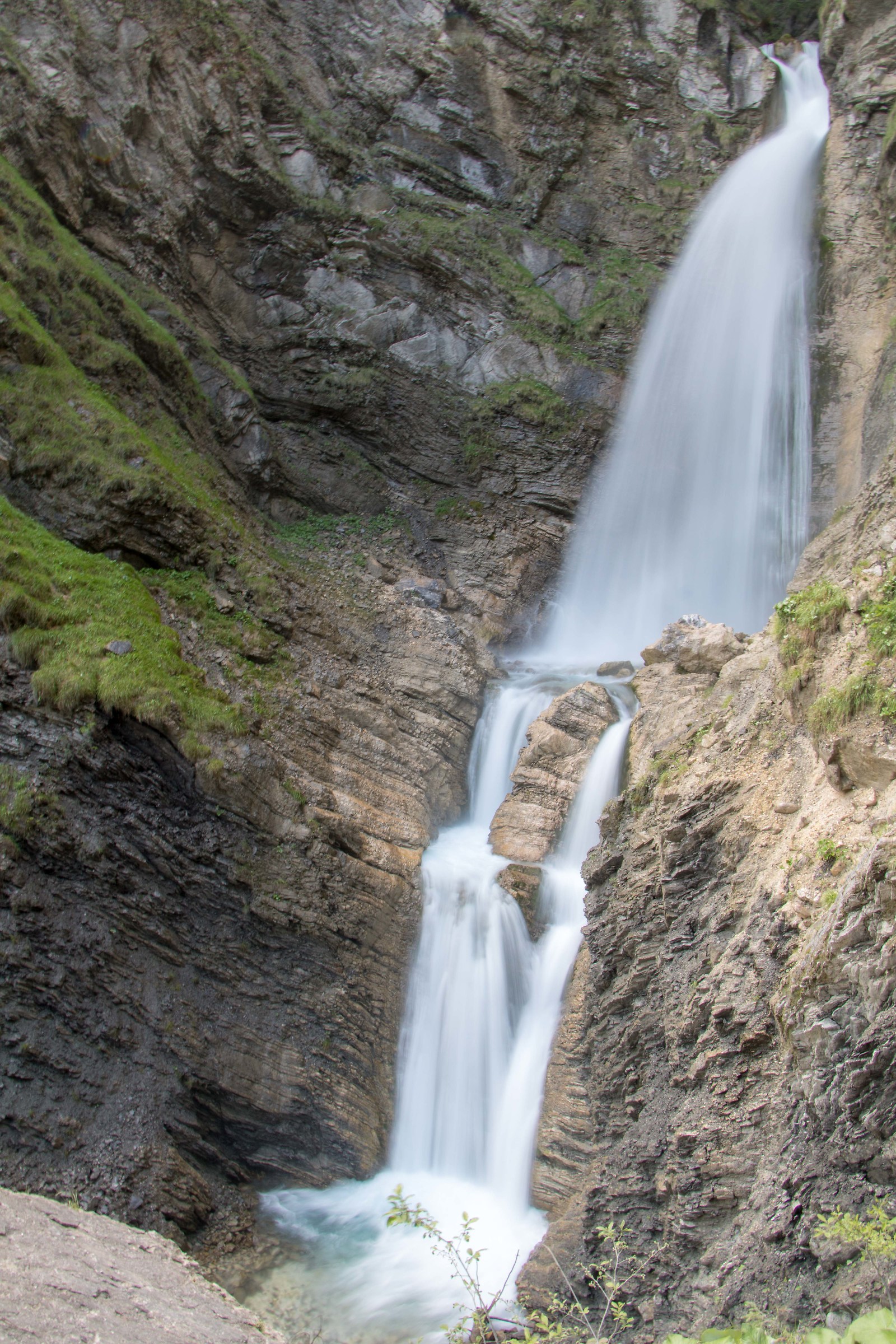 Martuljški Waterfall...
