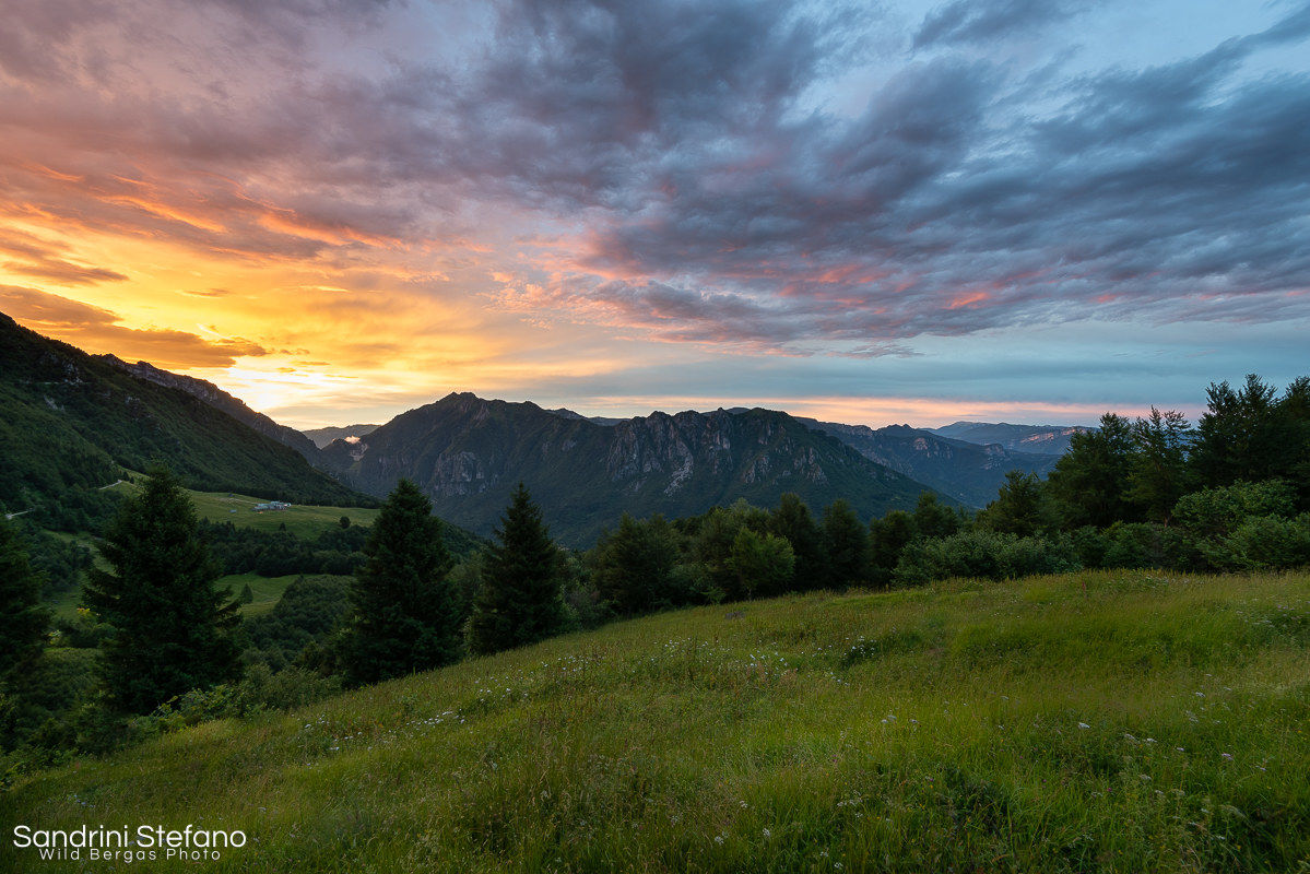 Sunset from Campiglia...