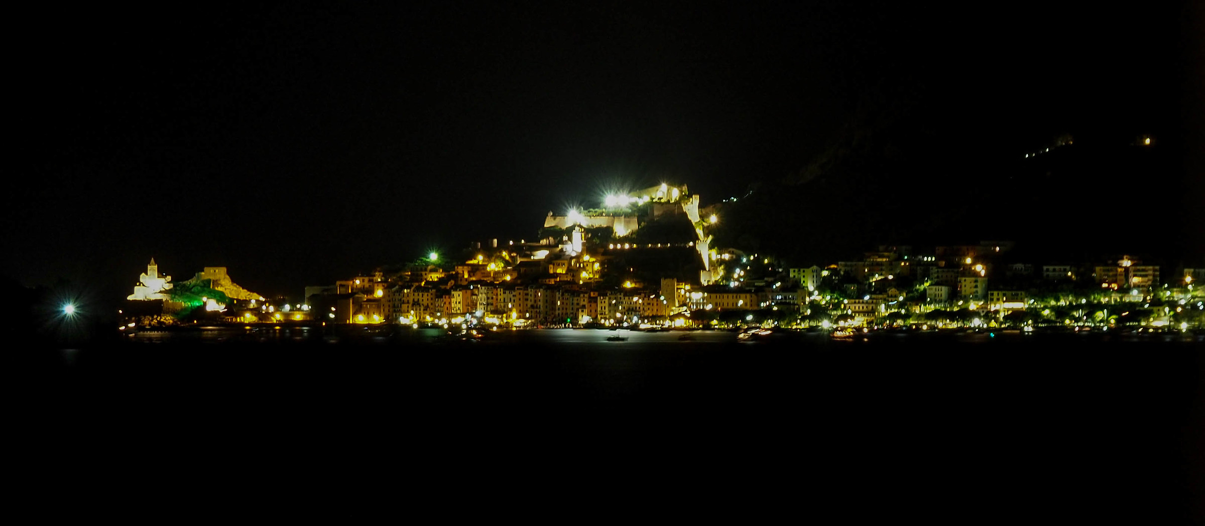 Port Venus at night ...