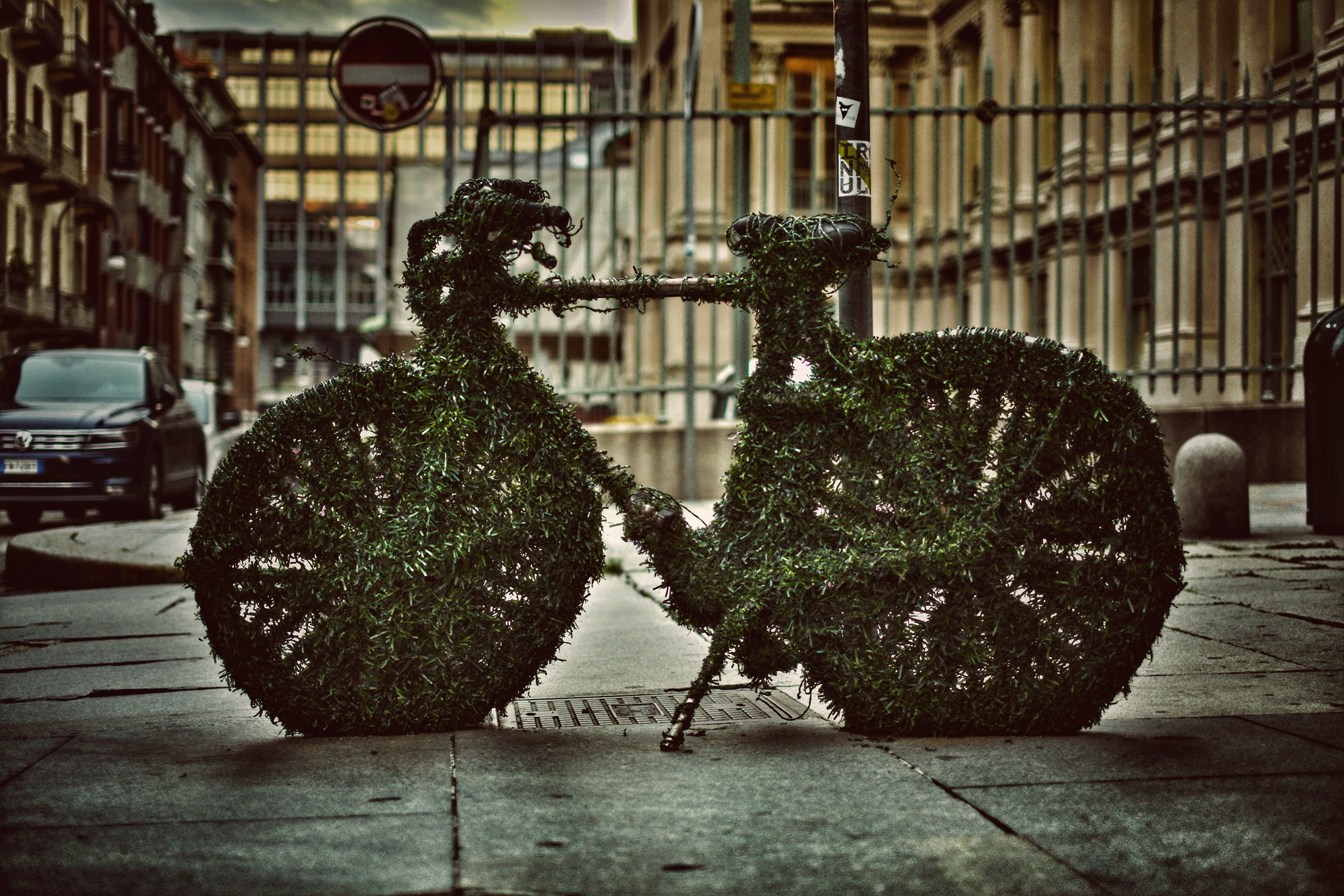 La vera bicicletta ecologica...