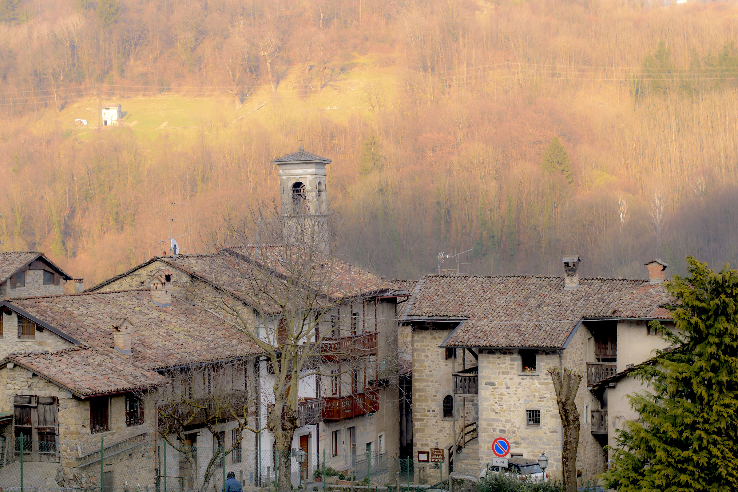 Entrance to the village...