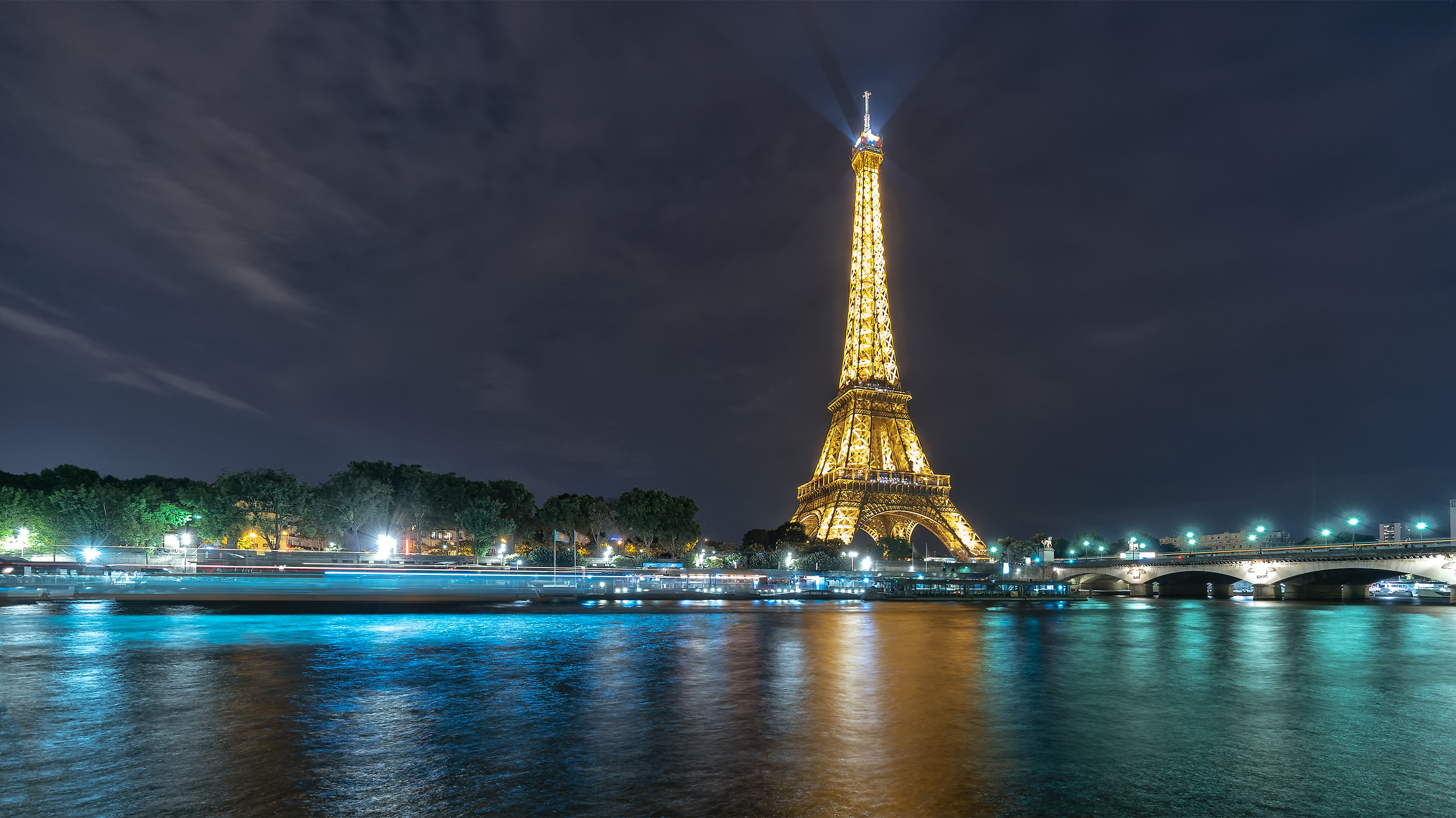 Eiffel and Seine...