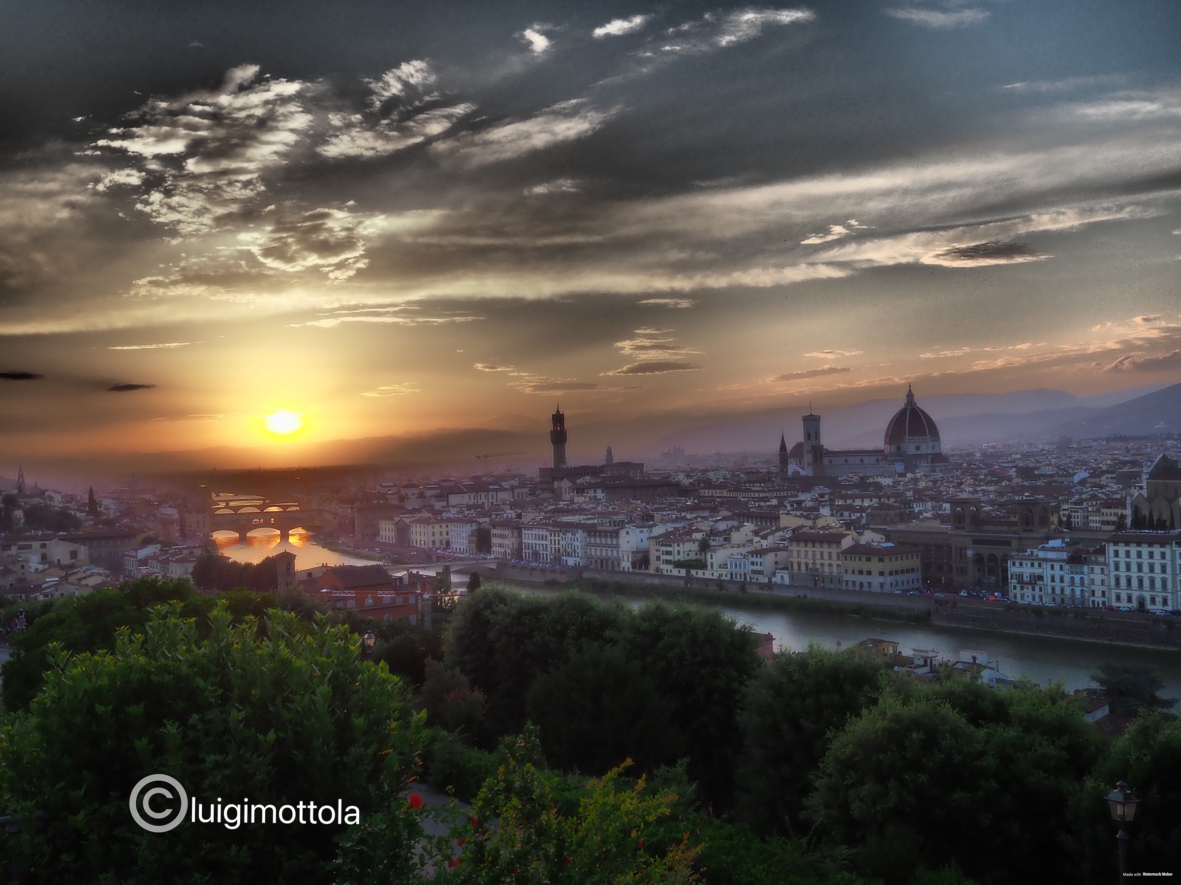 Firenze dal piazzale Michelangelo...