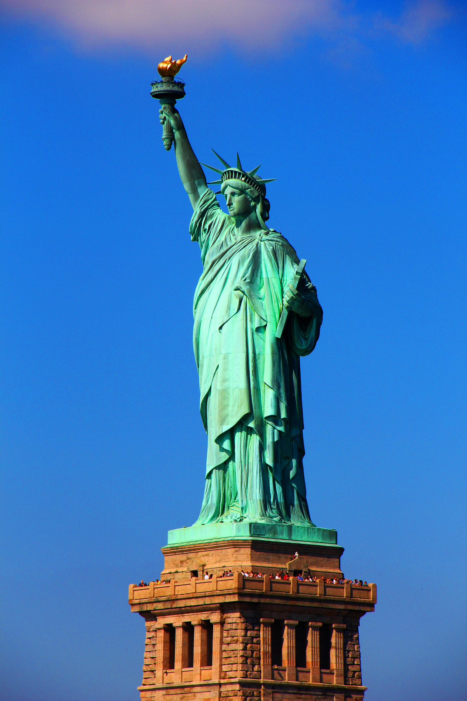 New York-Statue of Liberty...