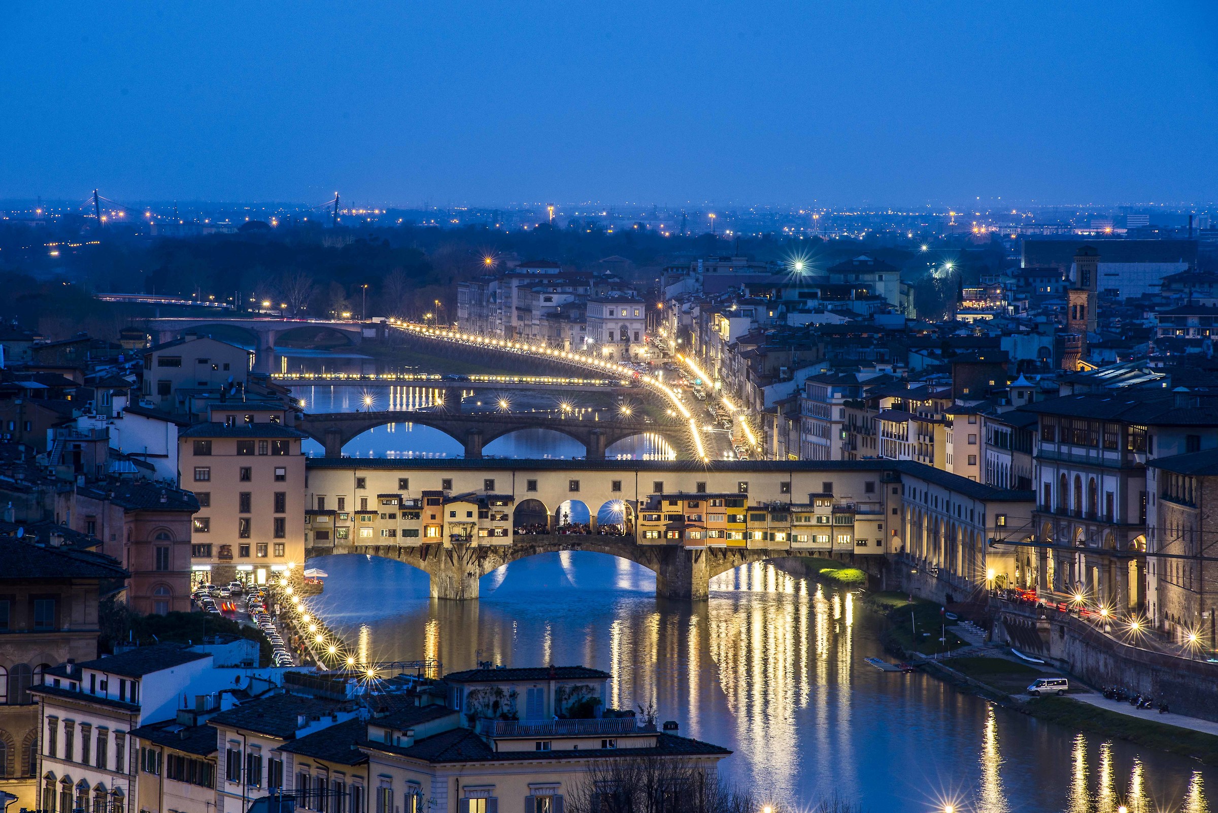Ponte Vecchio by night!...