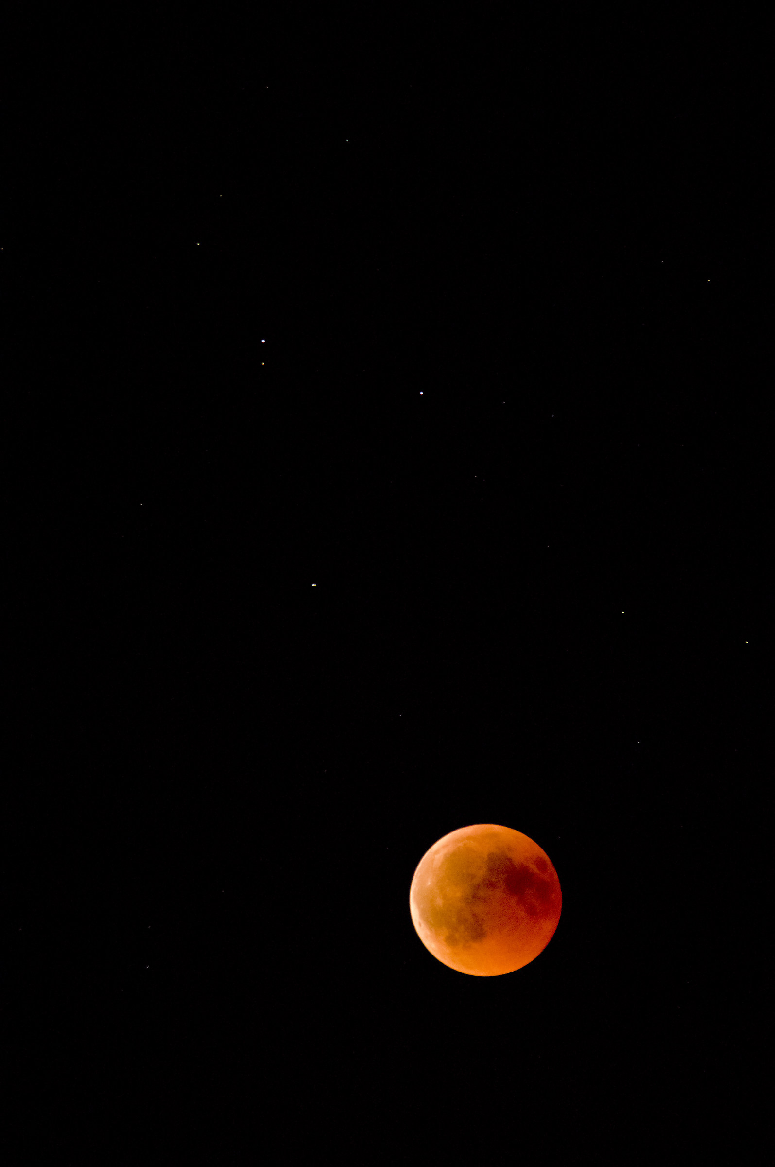 Eclipse of the Moon among the stars...