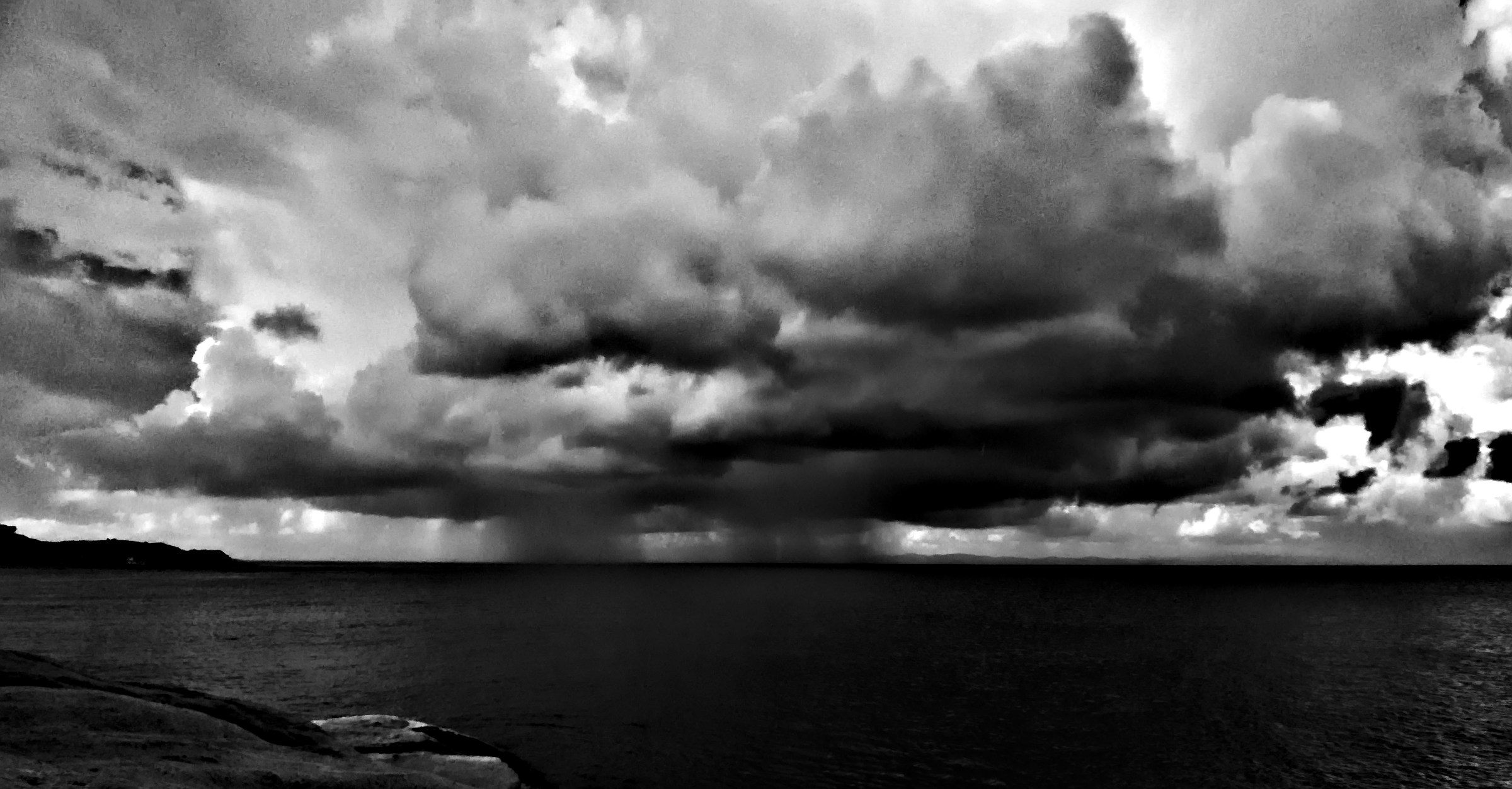 Thunderstorm from Gabbianara...