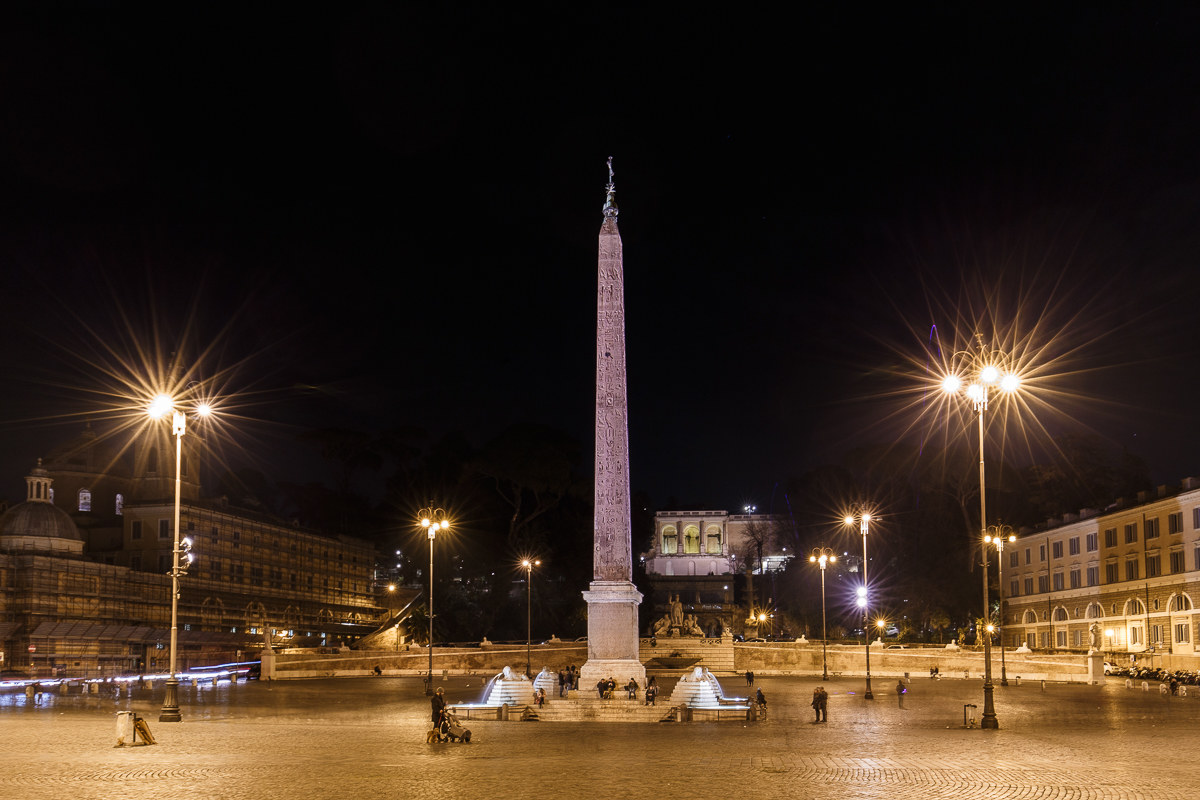 Notturno a Piazza del Popolo...