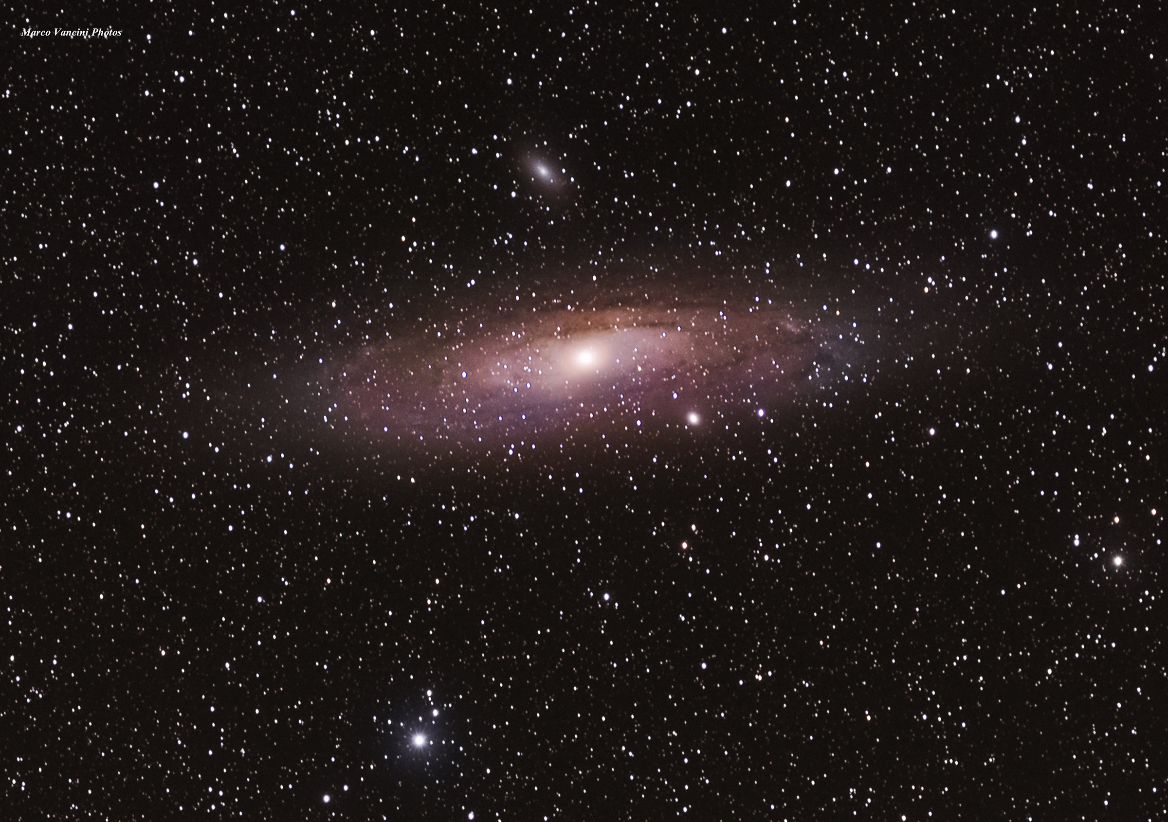 Andromeda at 200mm...