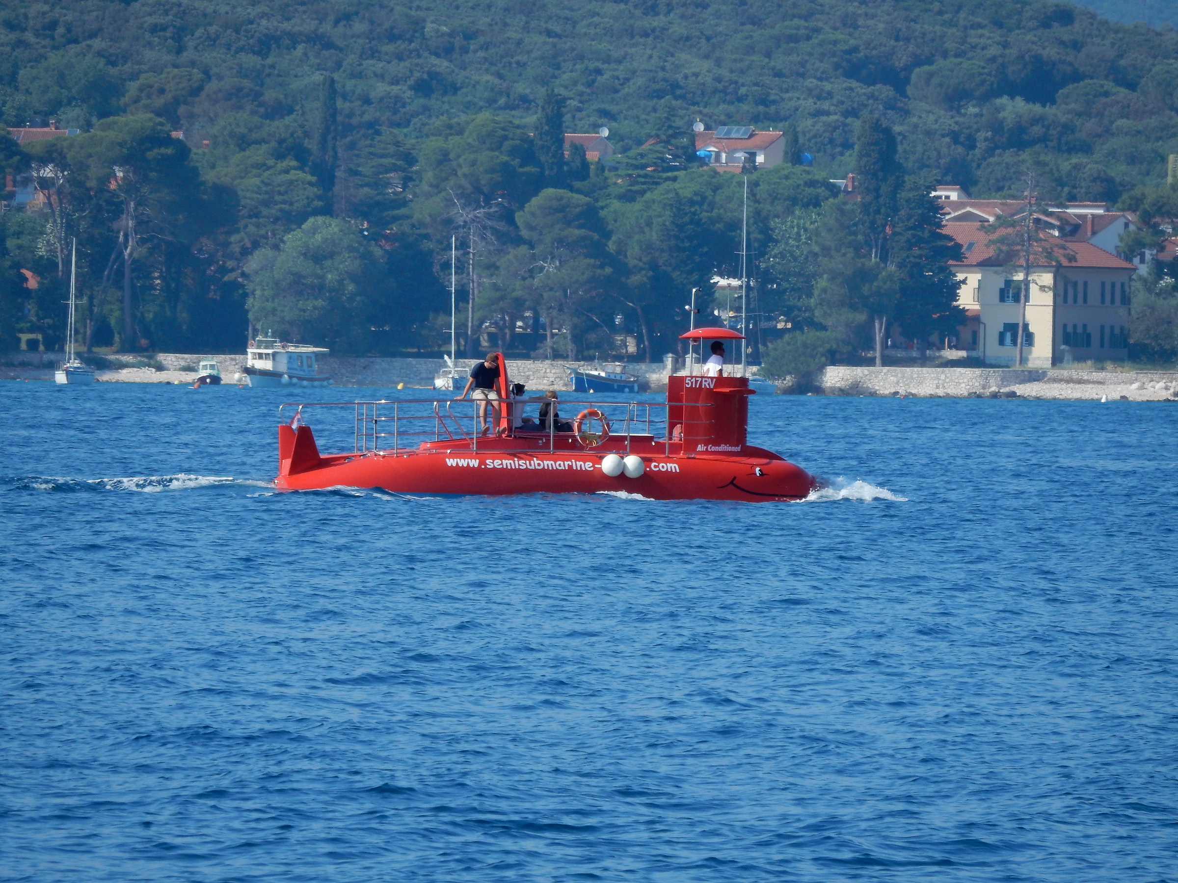 Red submarine...