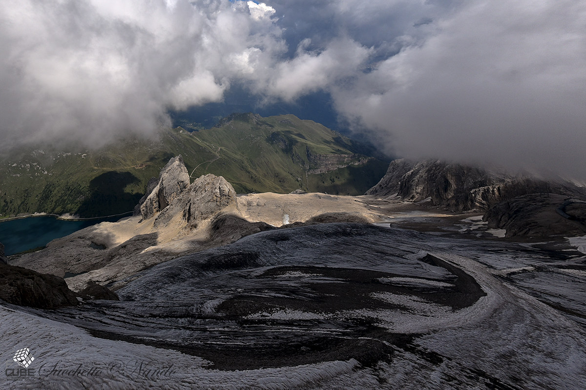 From the panoramic terrace Punta Rocca (Mt. 3265)...
