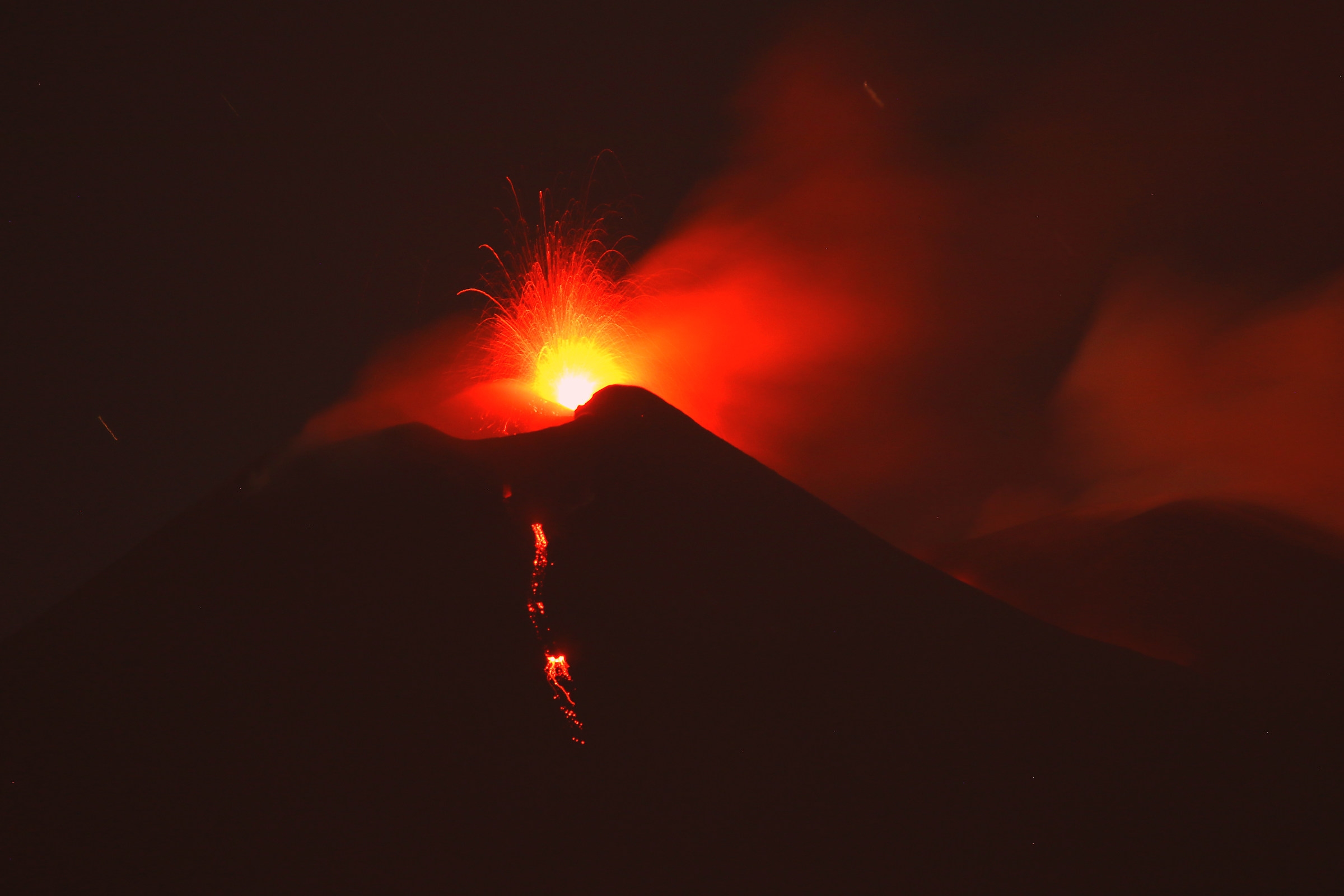 Etna- Cratere Sud Est 23-8-2018....