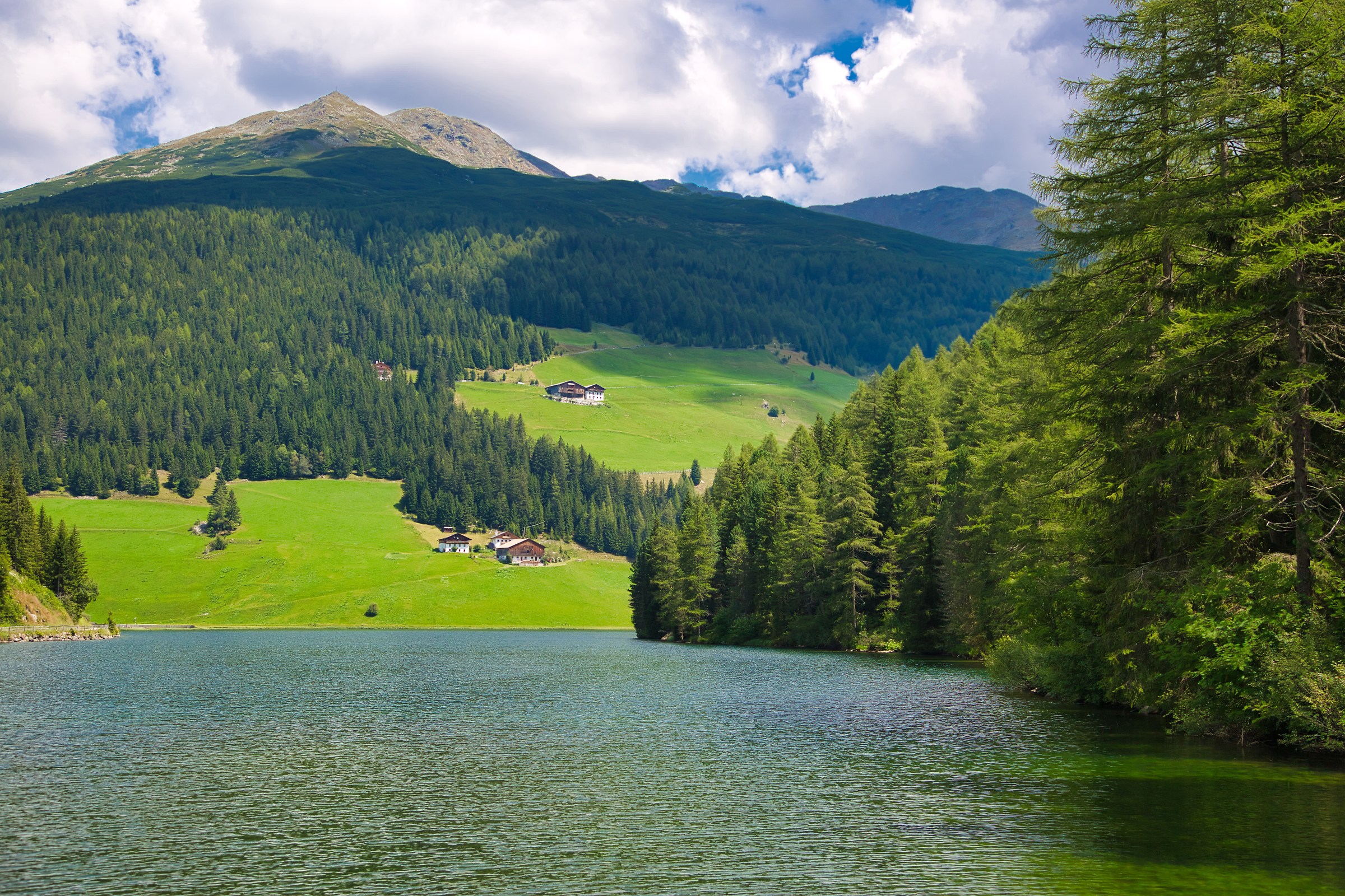 Lake Valdurna, South Tyrol...