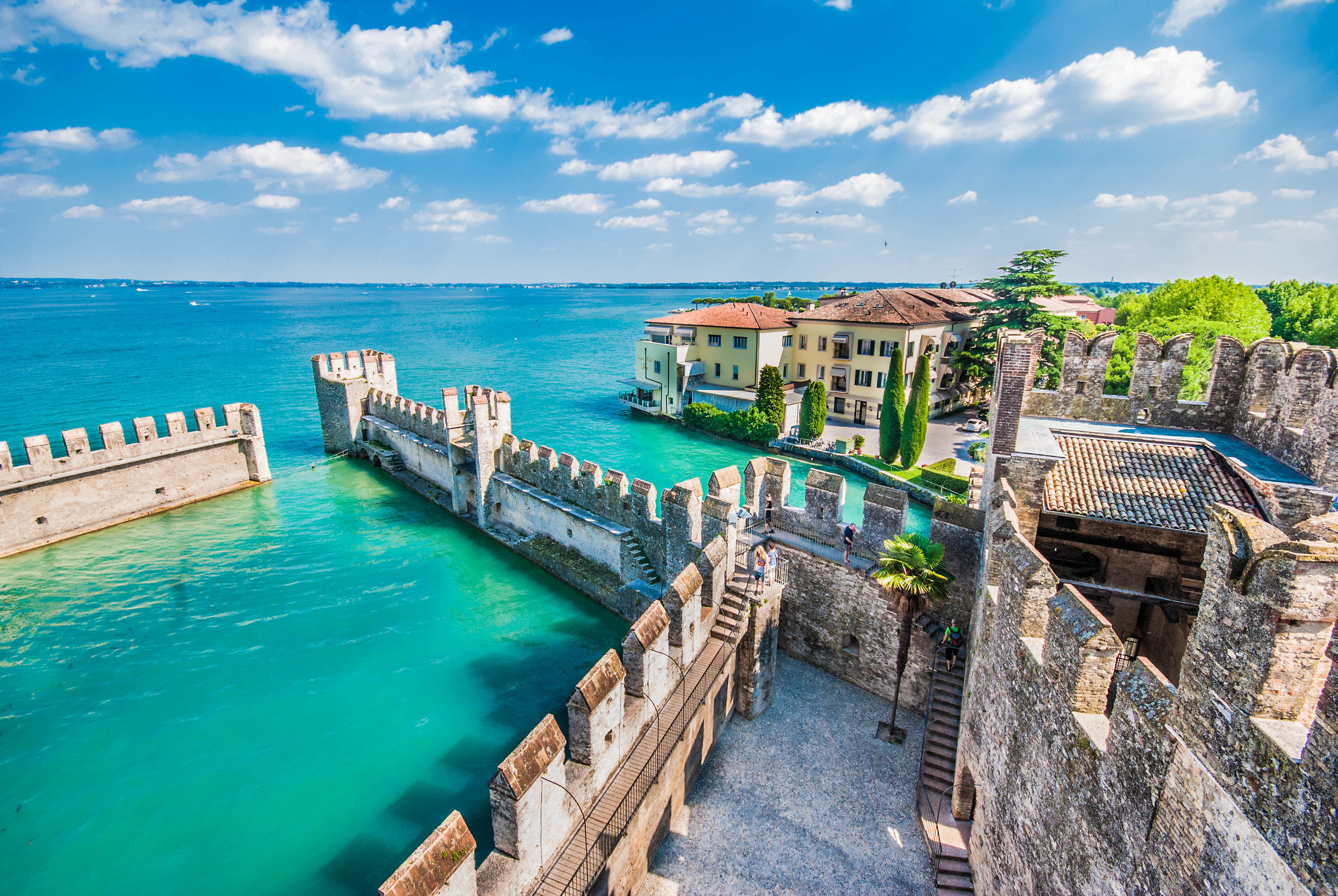 The Dock of Sirmione...