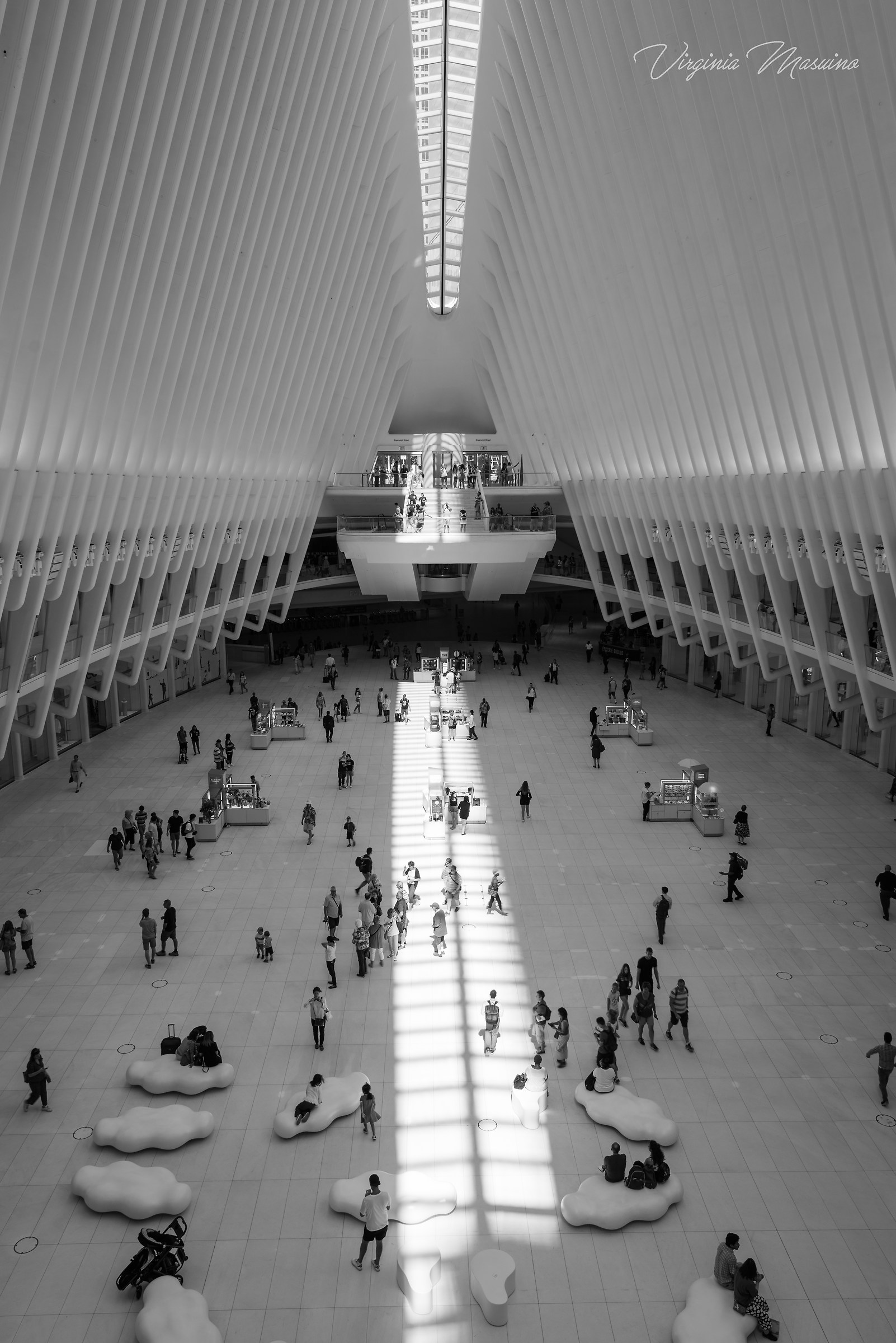 The Oculus at the World Trade Center...