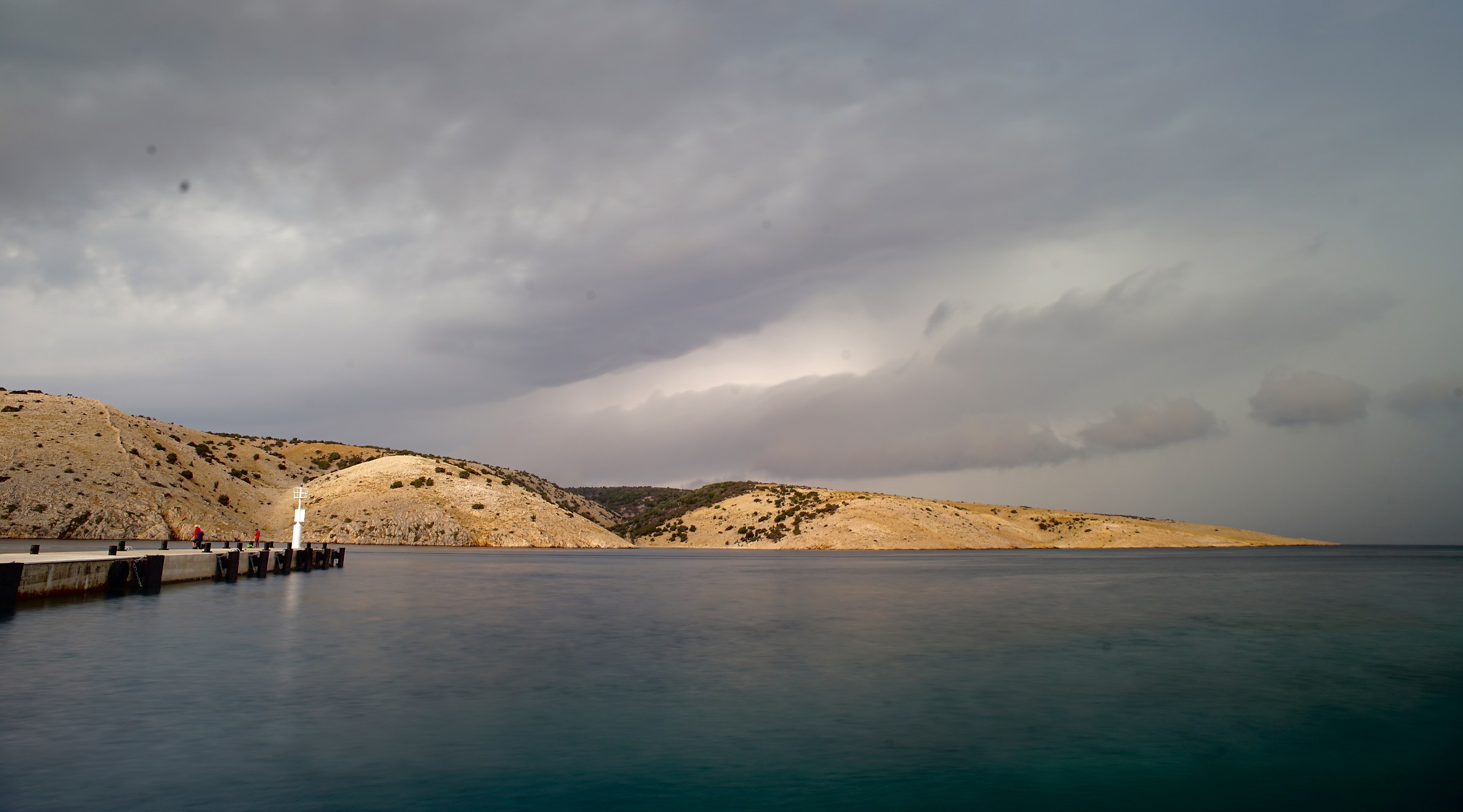 From the ferry to Rab...
