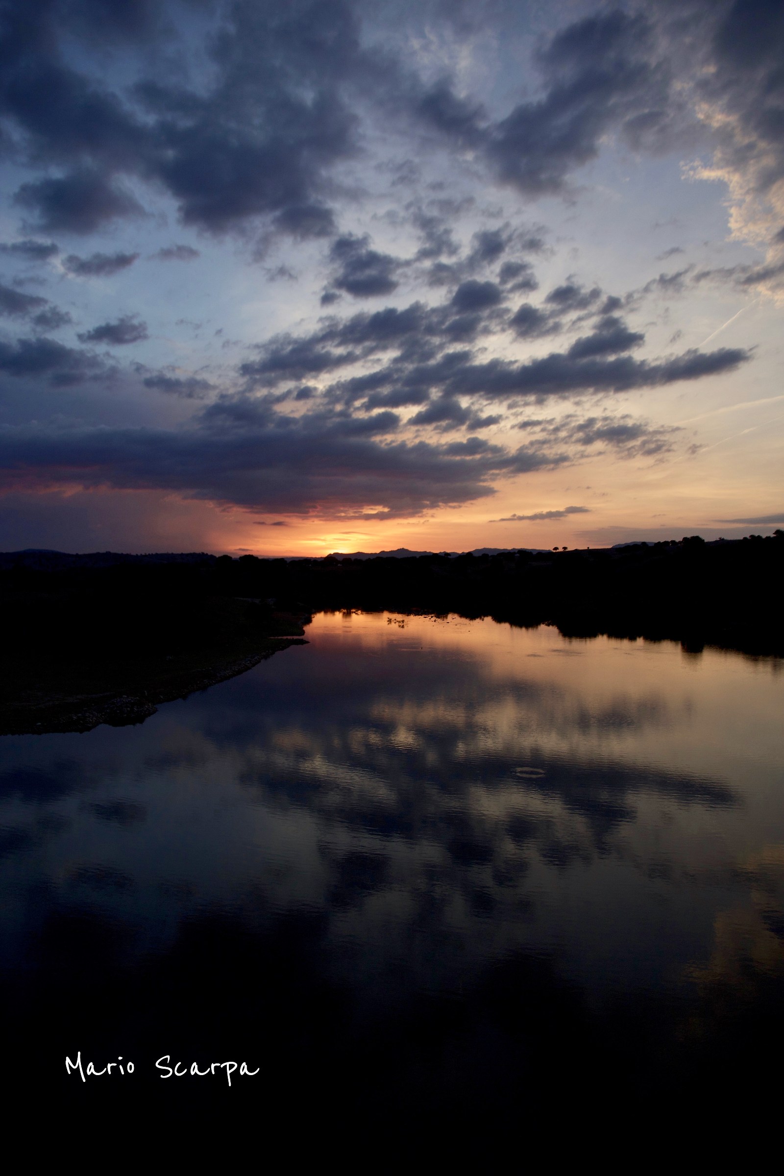 Sunset...