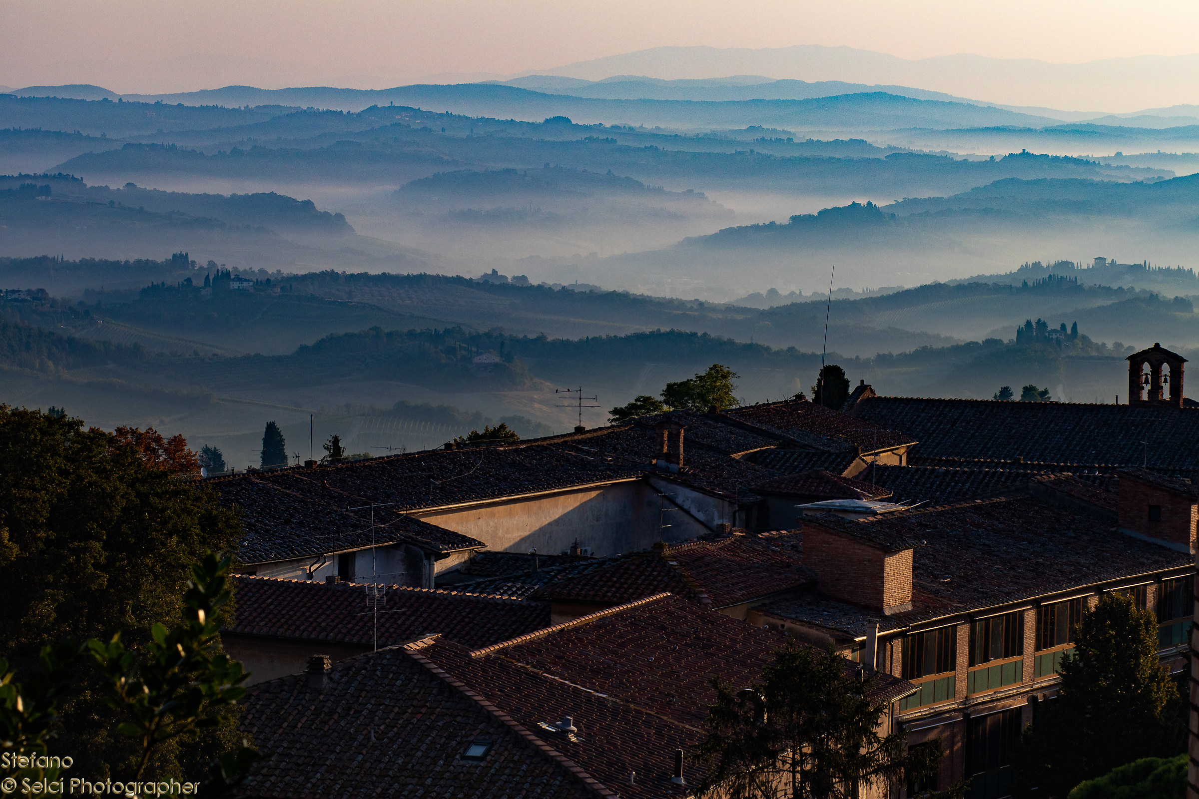 After sunrise (San Gimignano)...