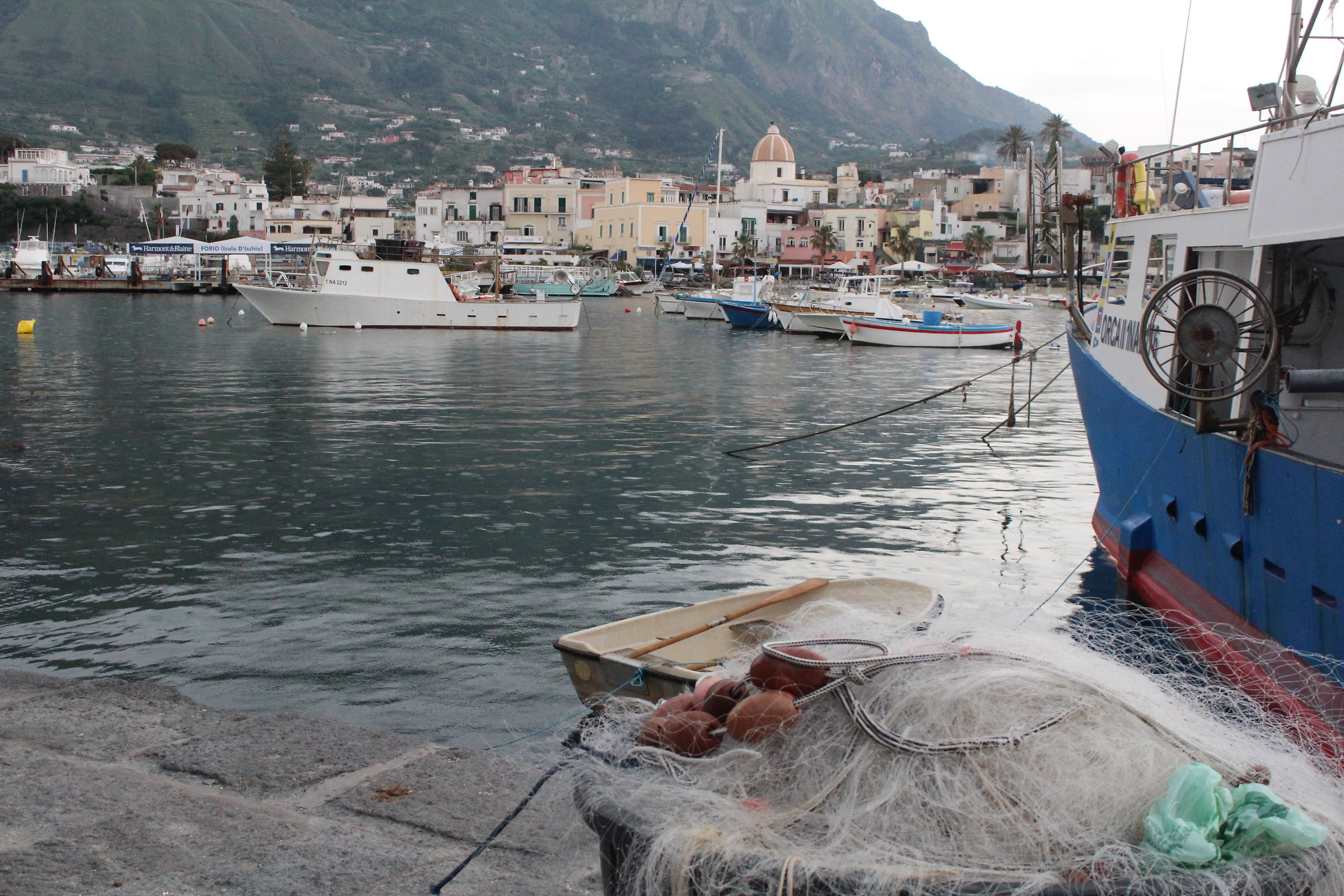 Fishing boats...