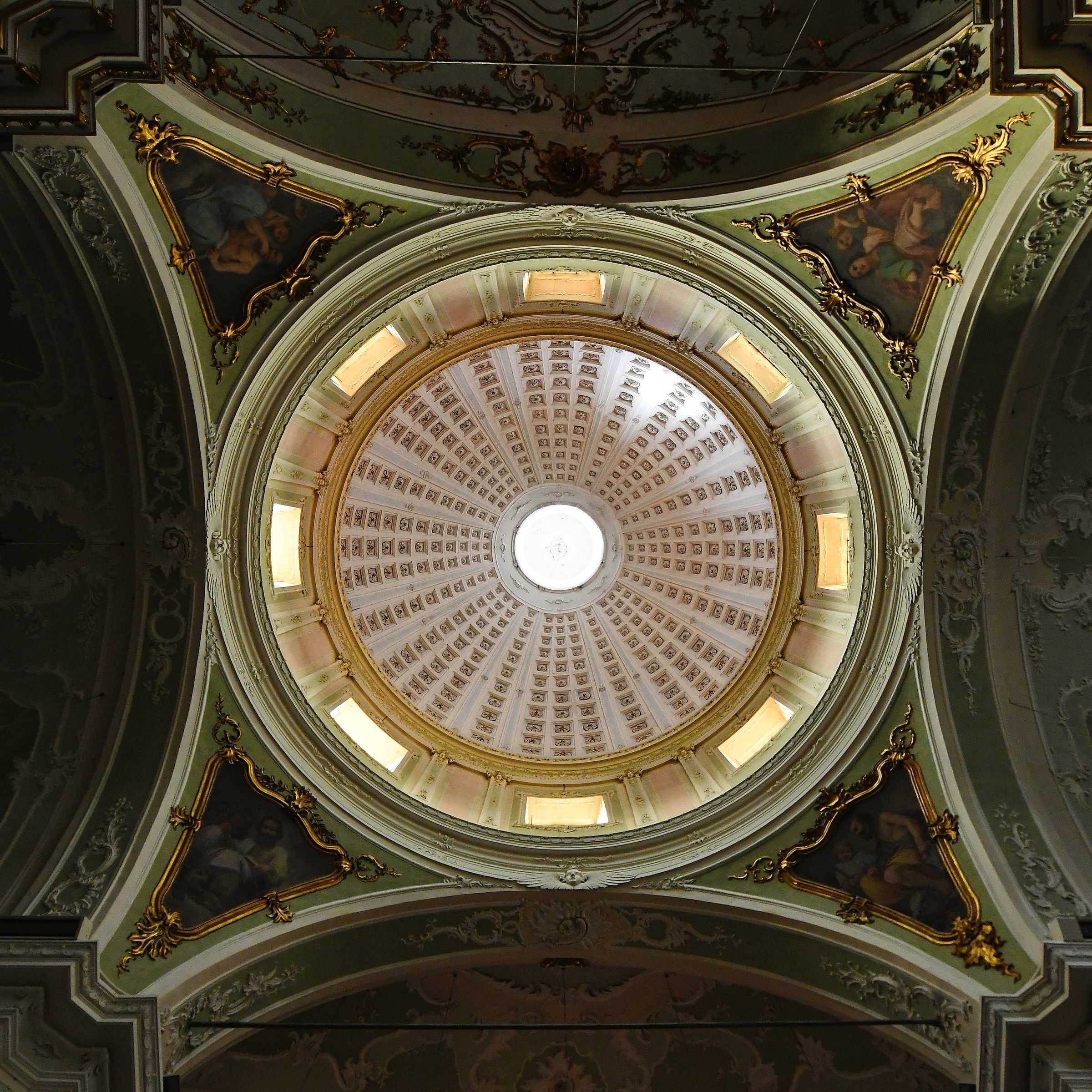 Pontremoli (MS)-Dome of the concathedral of Santa M...