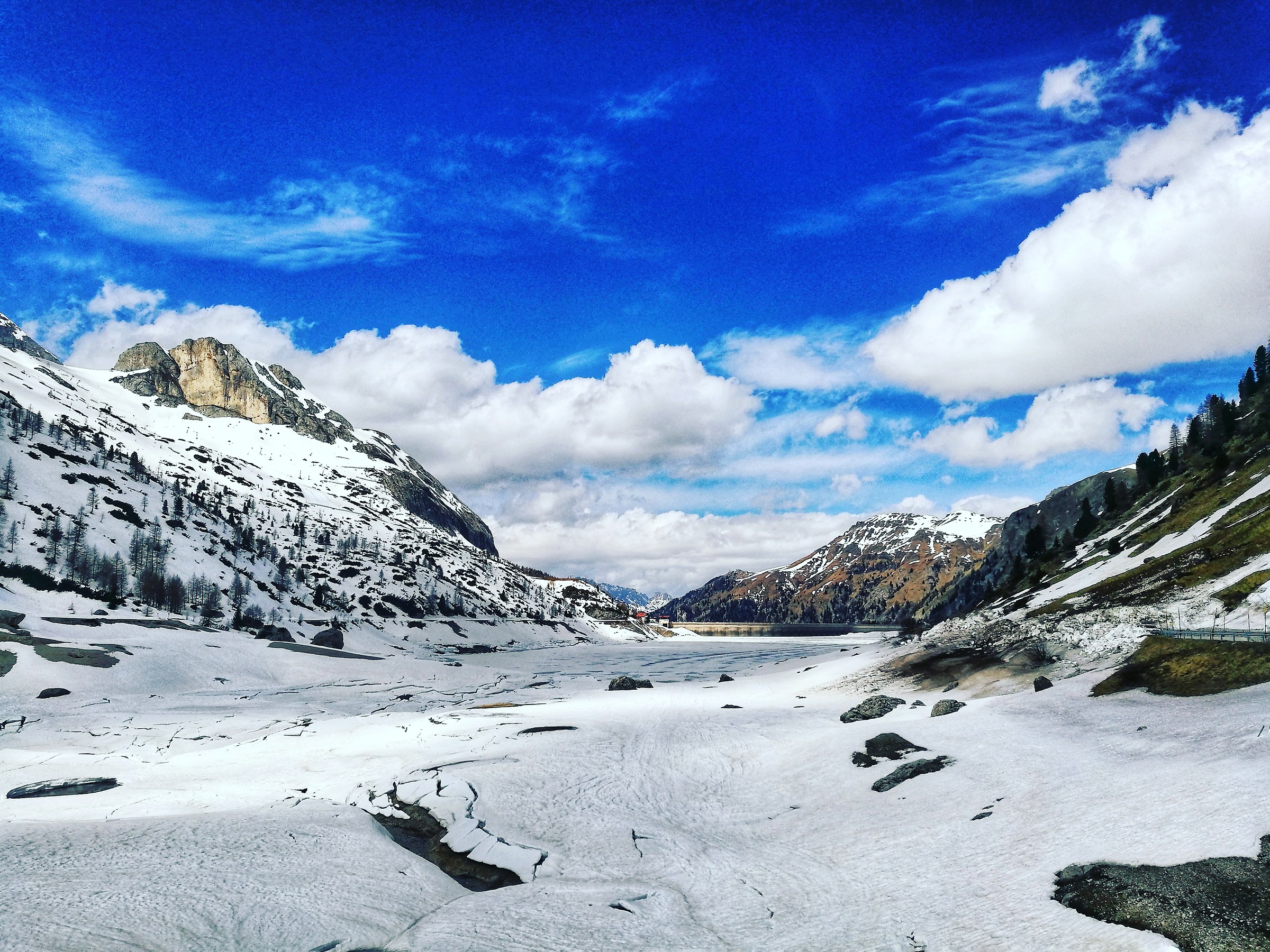 Lago di Fedaia...