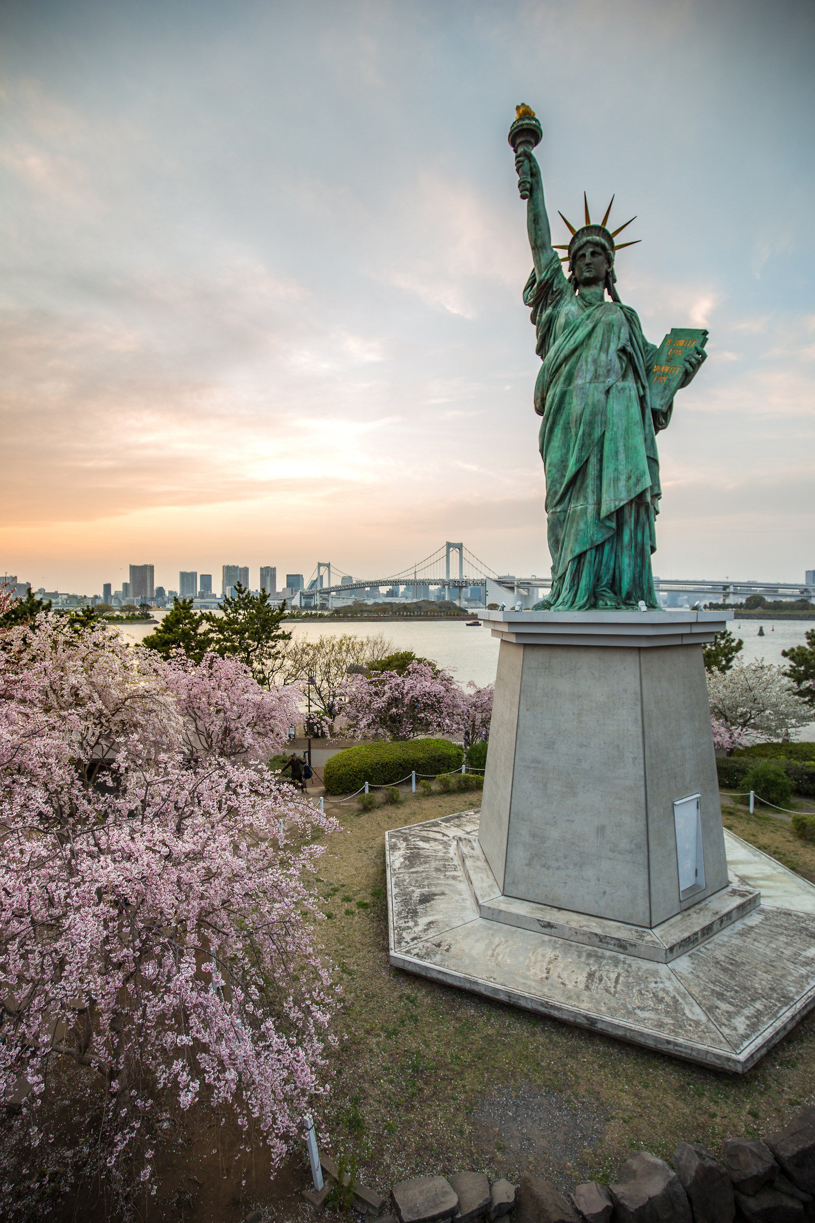 Statue of Liberty of Odaiba...