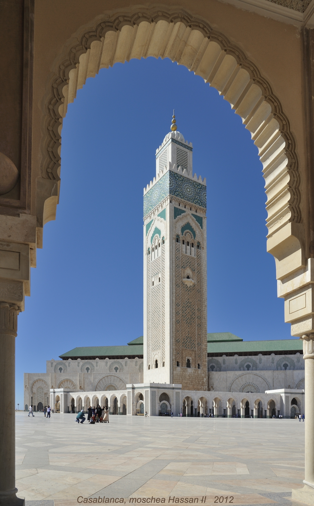 Casablanca, moschea Hassan II...