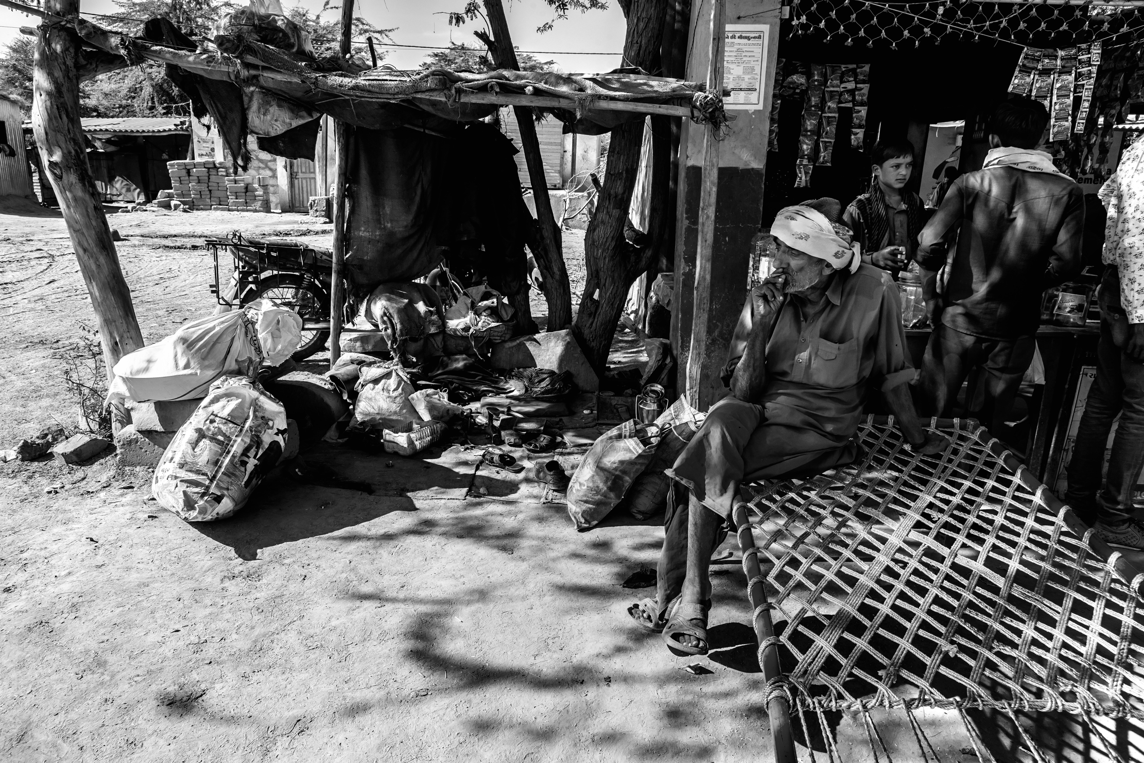 Gujarat 2015 - In a small market...