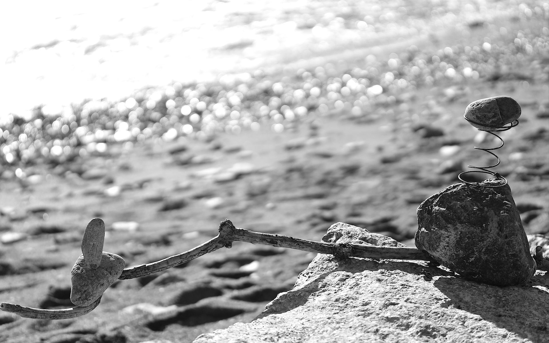 Rock balance...