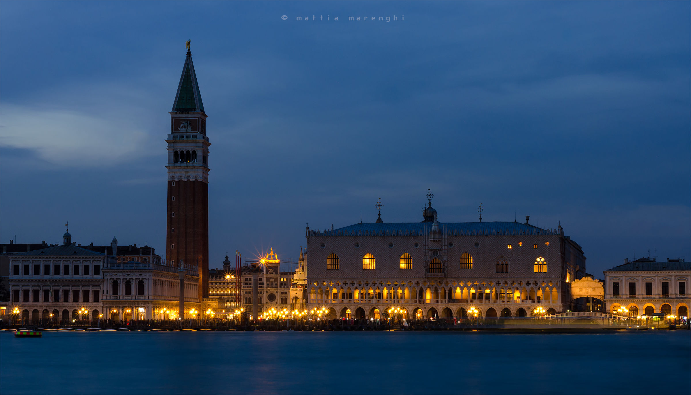 Piazza San Marco - ora blu...