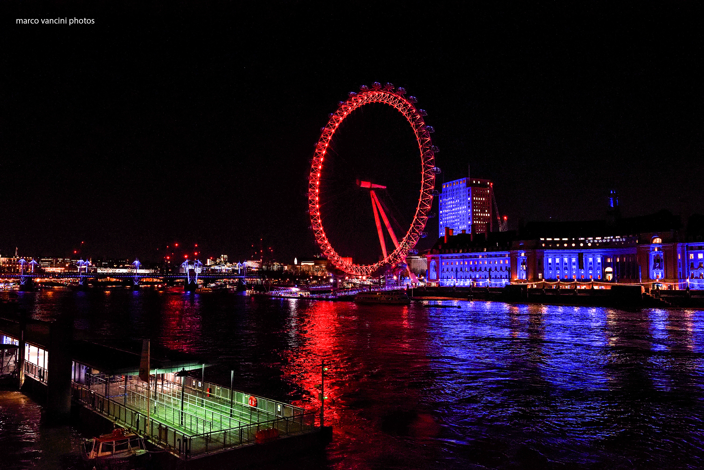The London Eye...