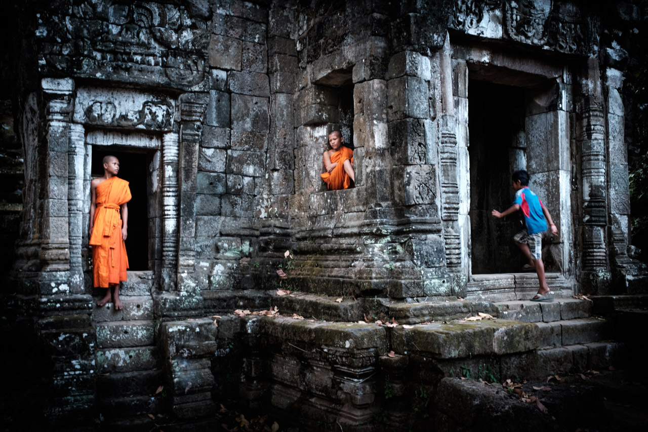 Angkor, Cambodia...