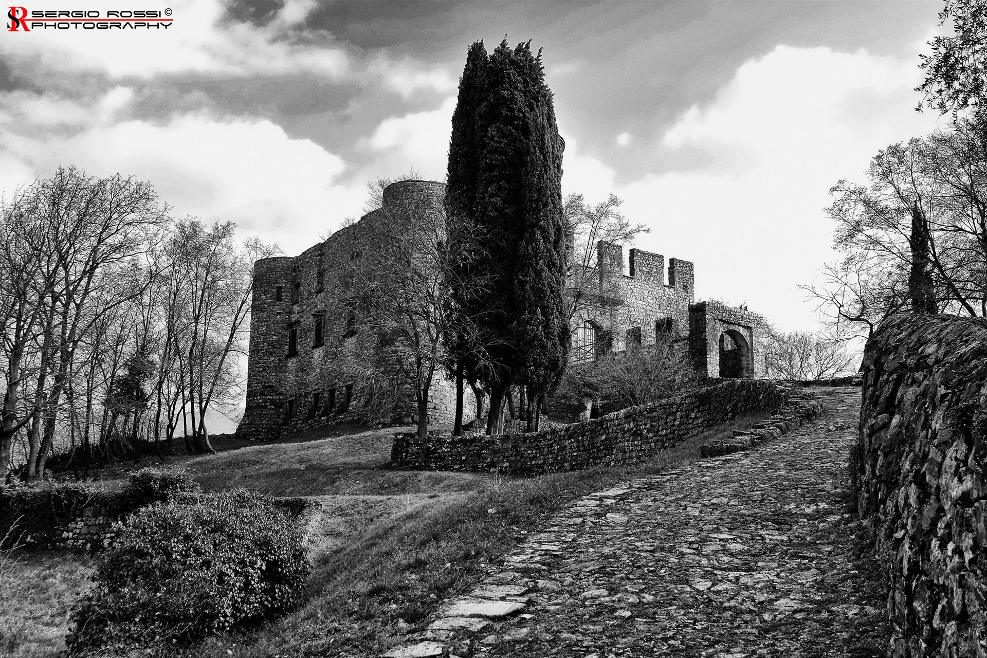 Castle Oldofredi of xiii century Montisola...