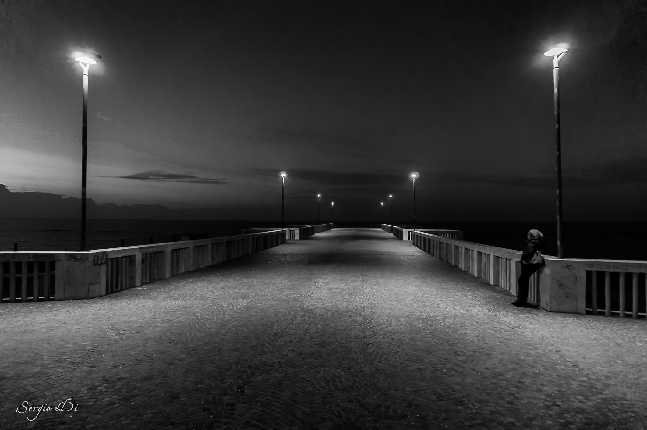 Pier in Ostia...