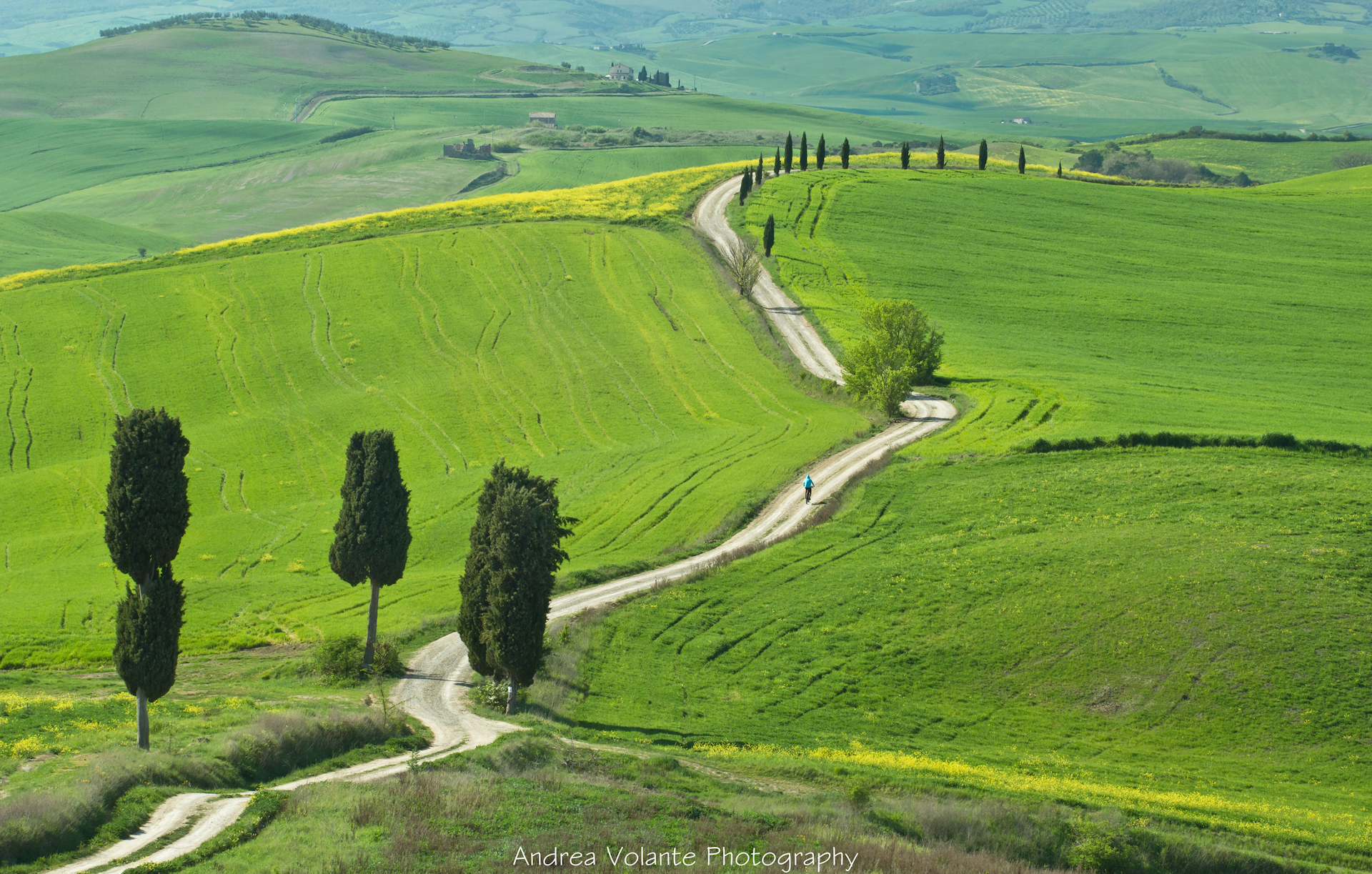 White streets ..in earth d'Orcia....
