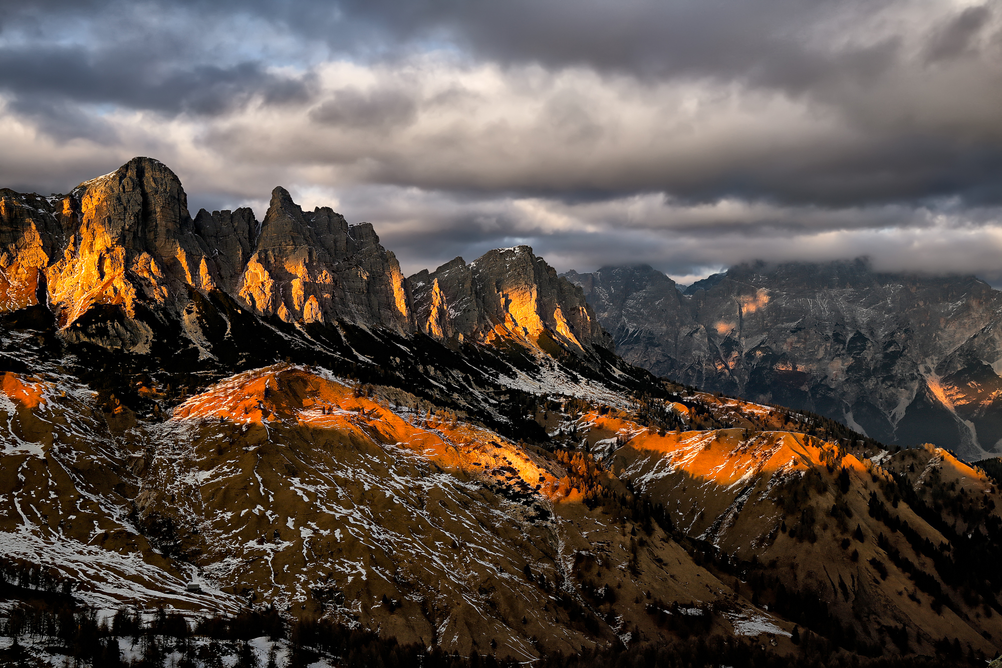 Da Col de la Puina...