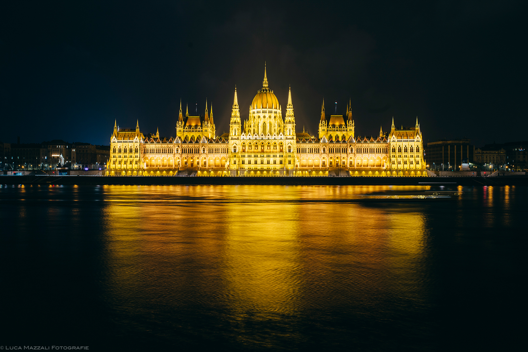 Il Parlamento di Budapest...