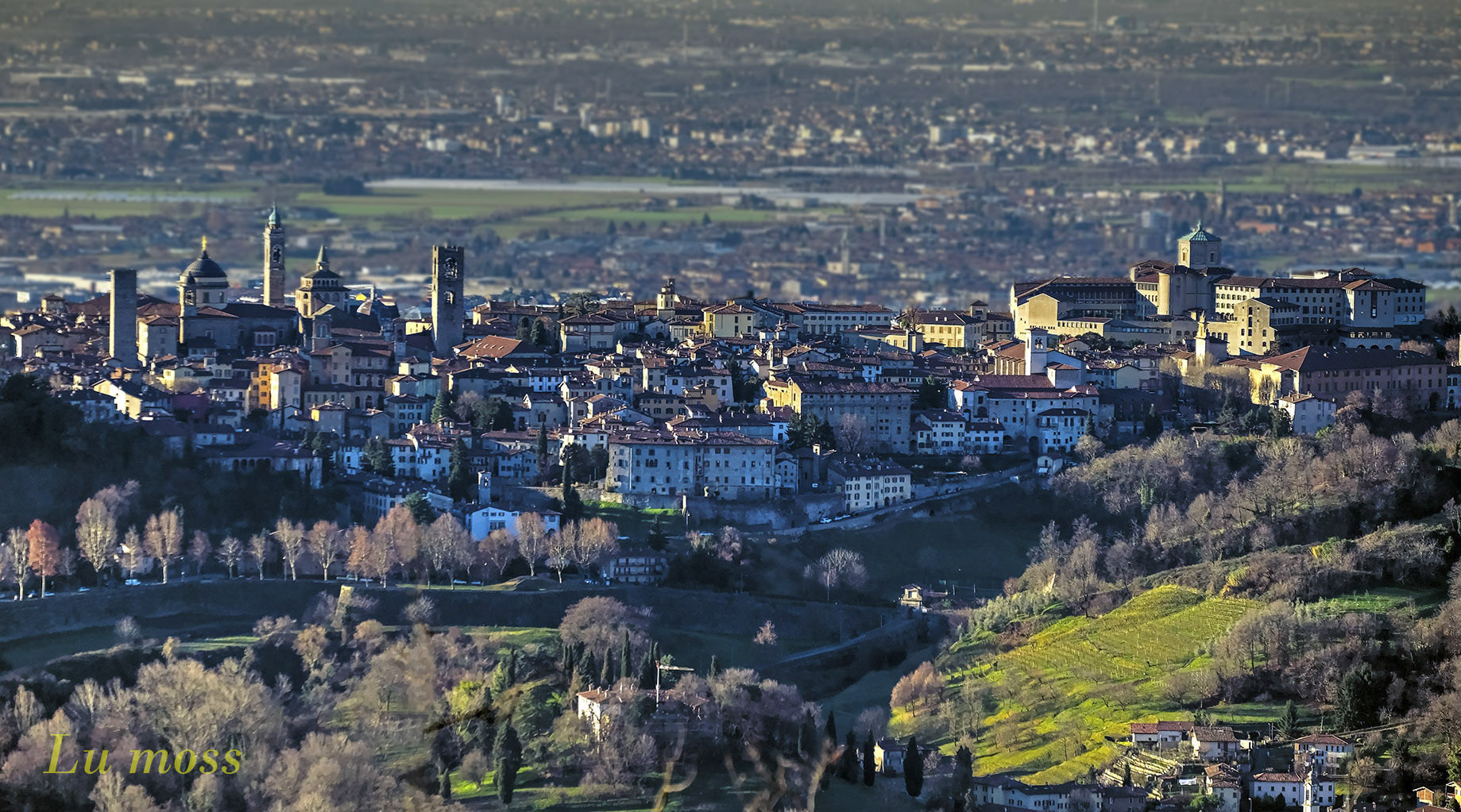The other side of Bergamo....