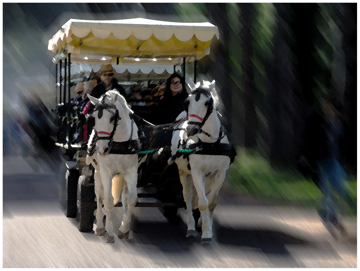 In carrozza...