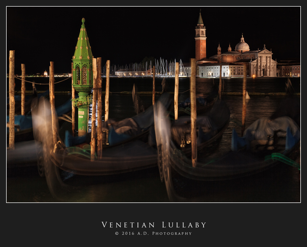Venetian Lullaby...