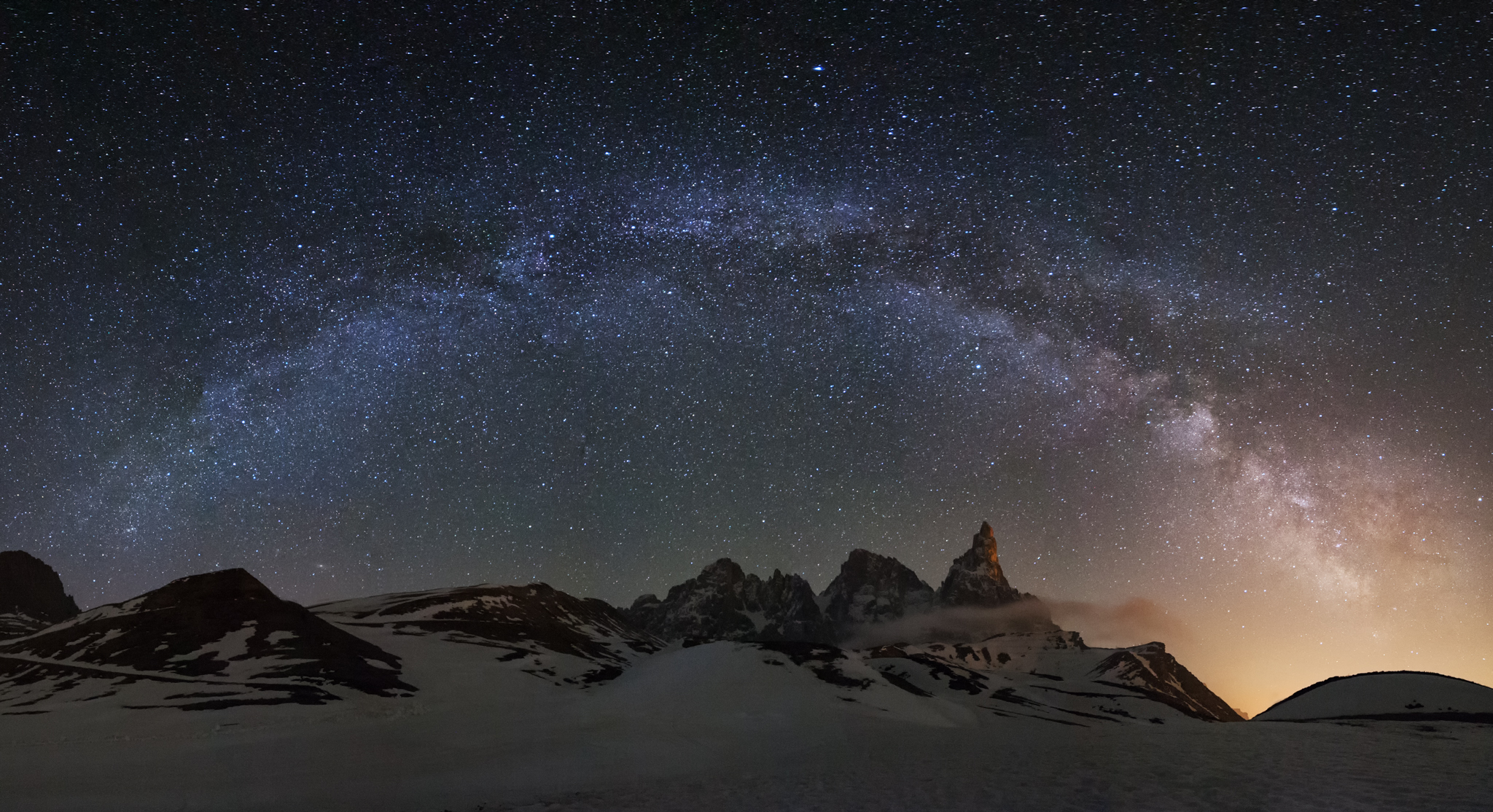 The Arc of the Milky Way...