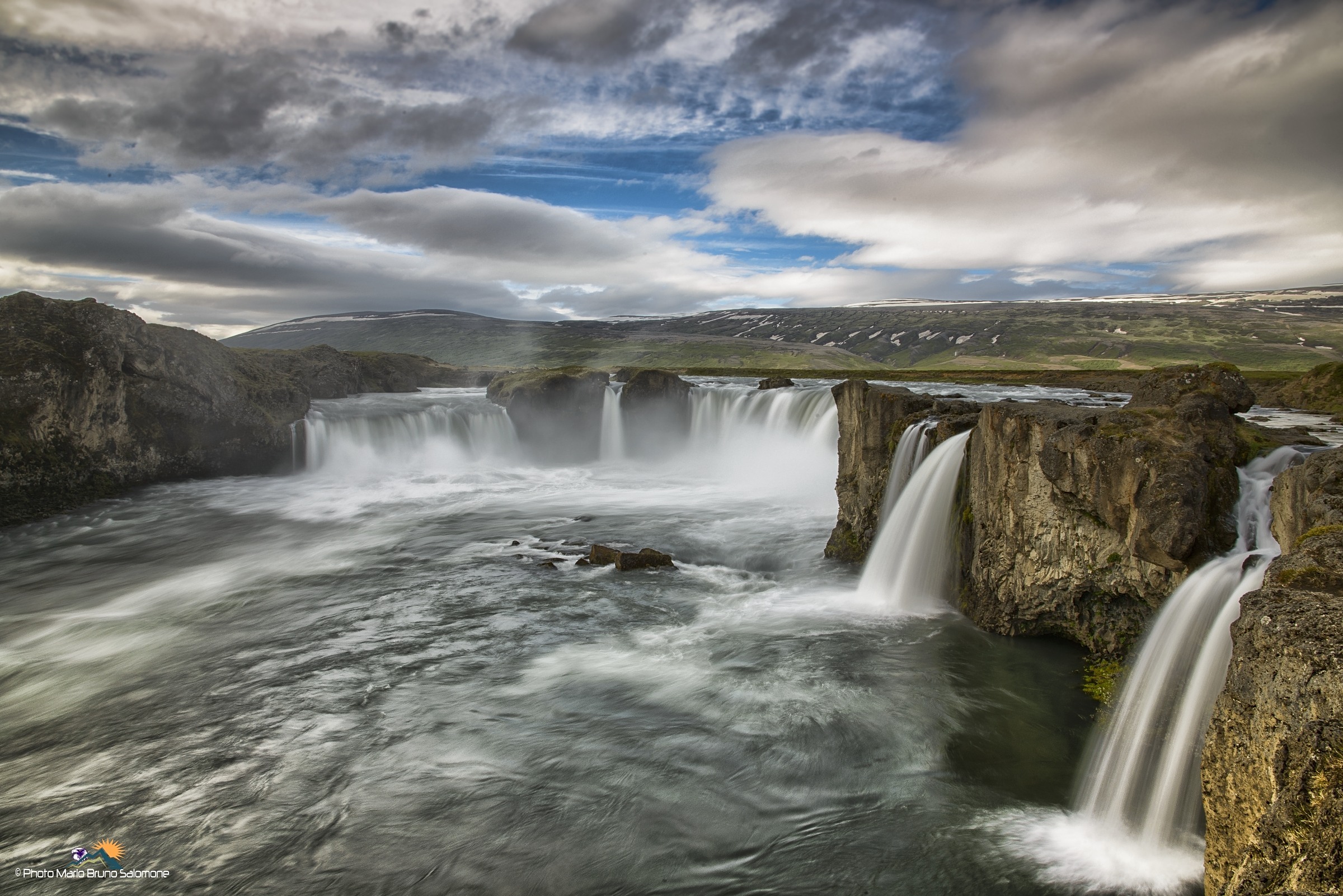 Godafoss, the waterfall of the Gods....