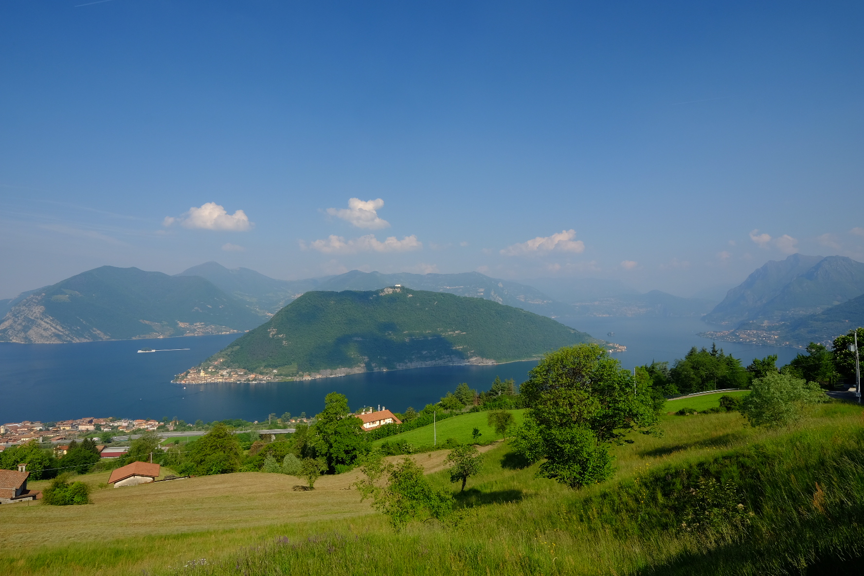 Lake Sebino -Montisola...