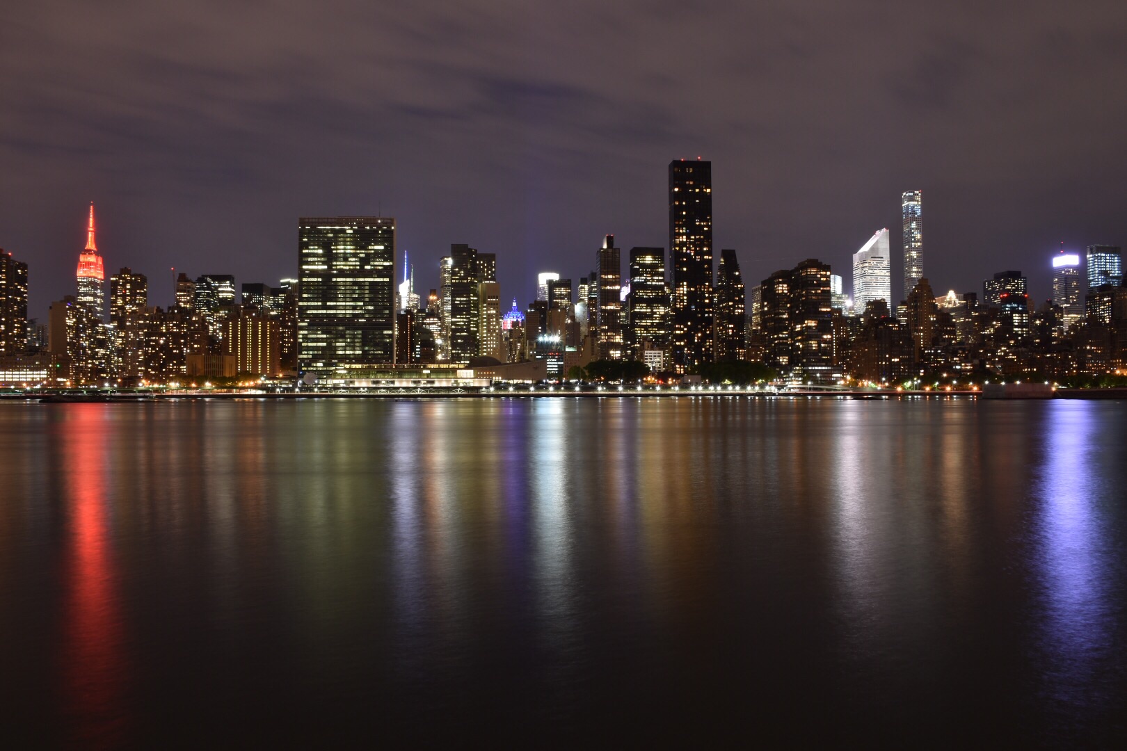 Manhattan by night...