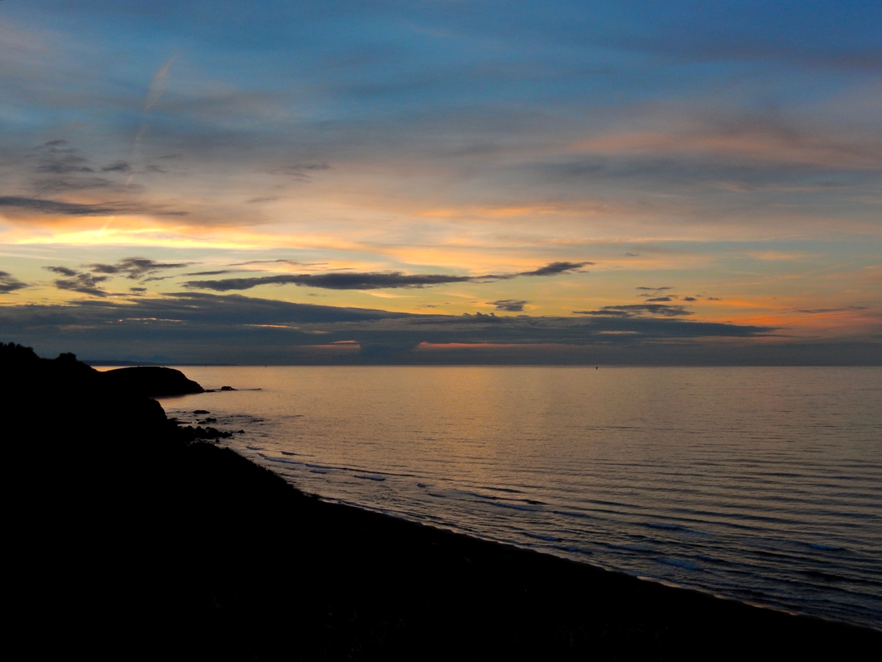 Sunset in Punta Aderci...