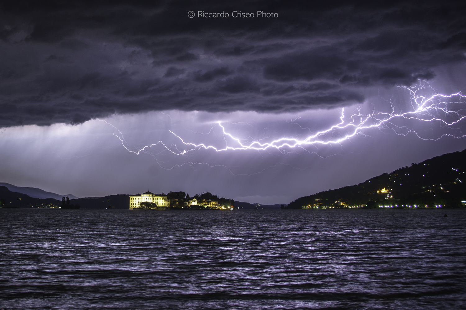Storm on Lake Maggiore...