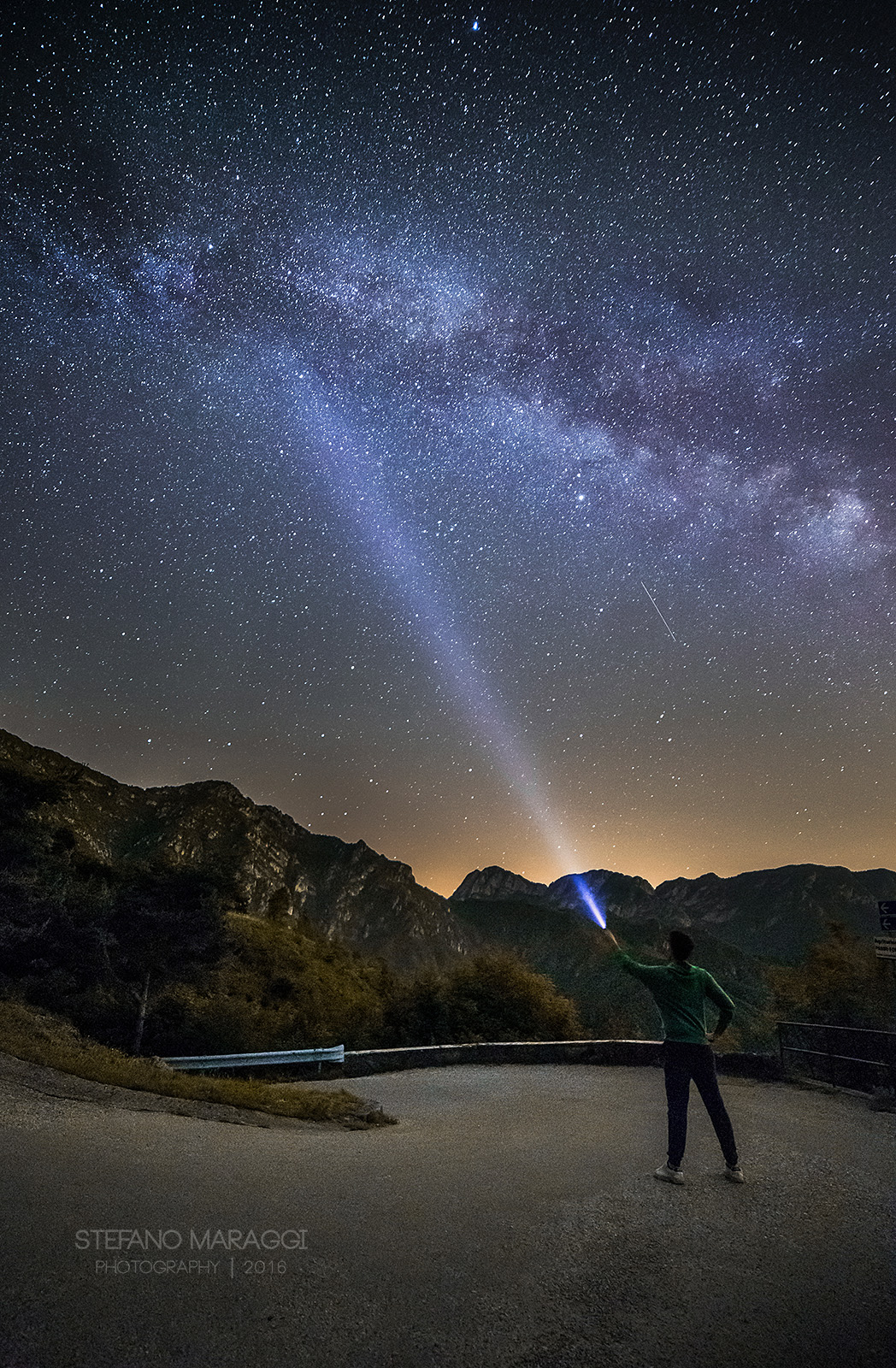 The Milky Way painter...